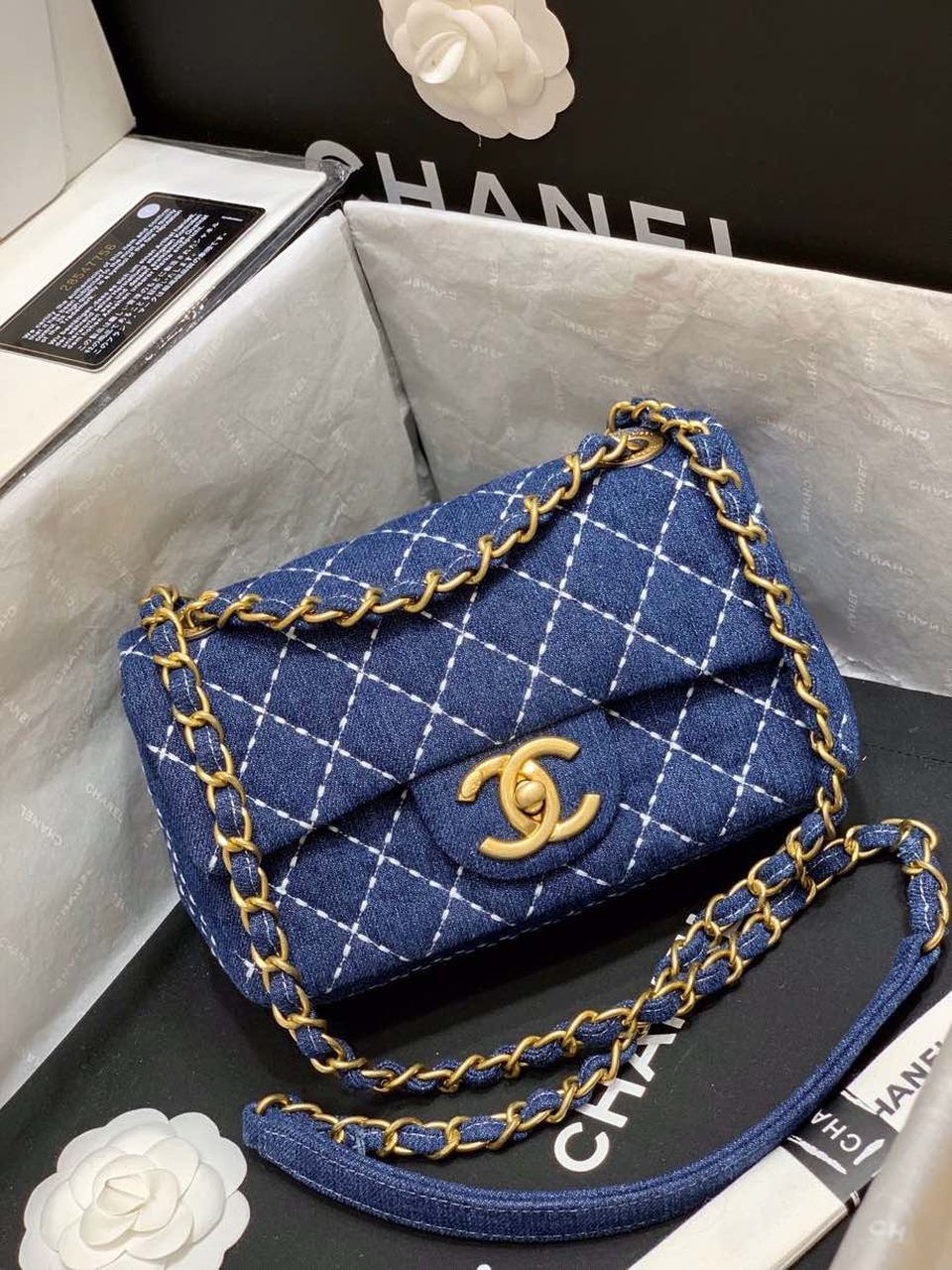 CHL GlamIap Bag Denim Blue For Women Handbags, Shoulder And Crossbody Bags 10.2in/26cm AS1328 B01897 N5398