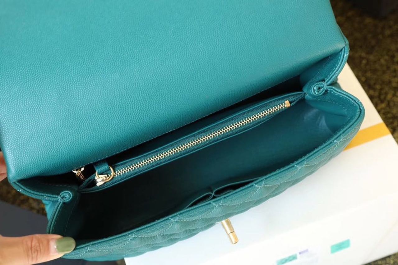 CHLLarge GlamIap Bag With Top Handle Teal For Women, WomenÃ¢â‚¬â„¢s Handbags, Shoulder And Crossbody Bags 11in/28cm A92991