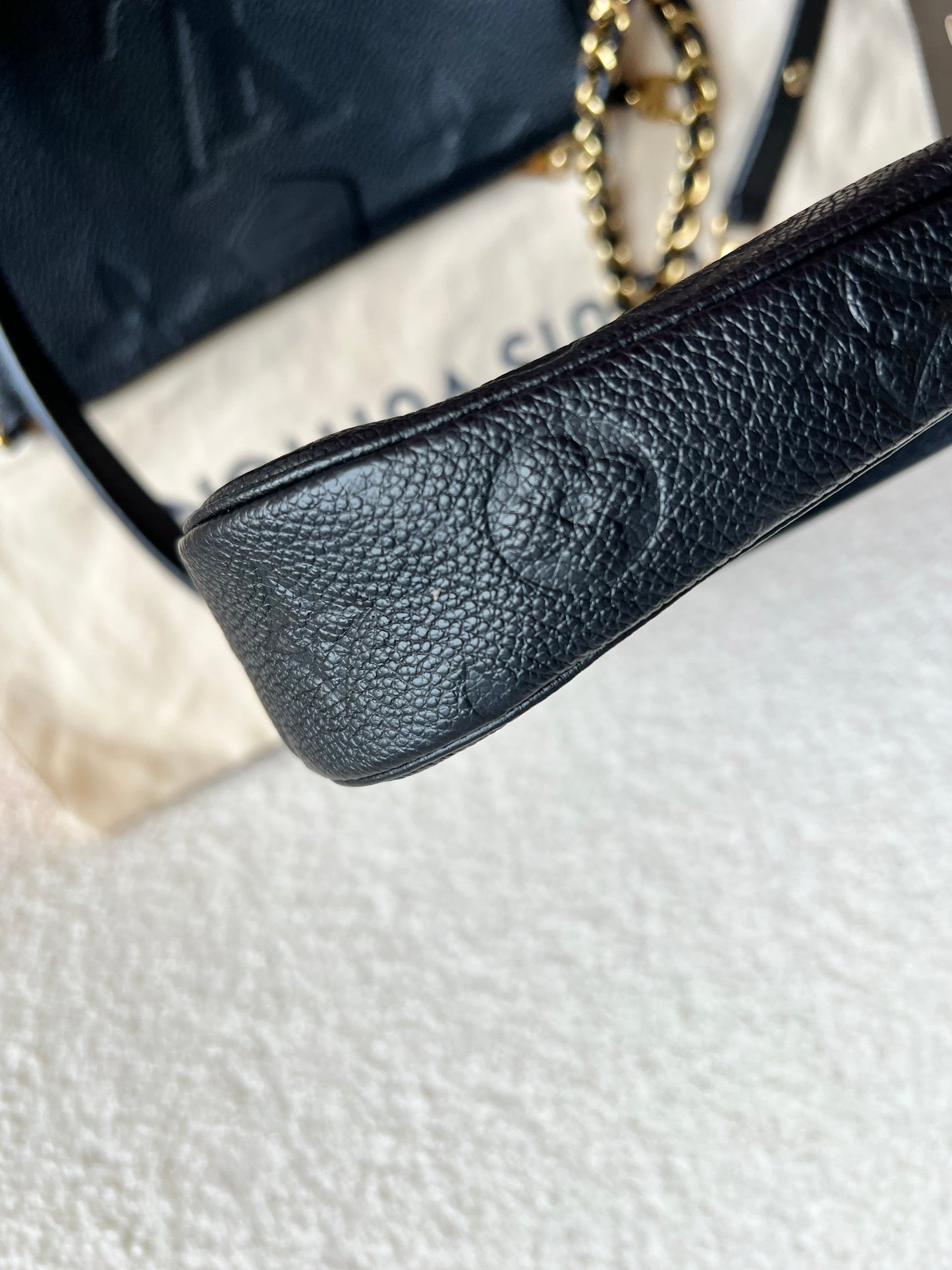 Louis Vuitton Multi Pochette Accessoires Black Empreinte (RRP £2140)