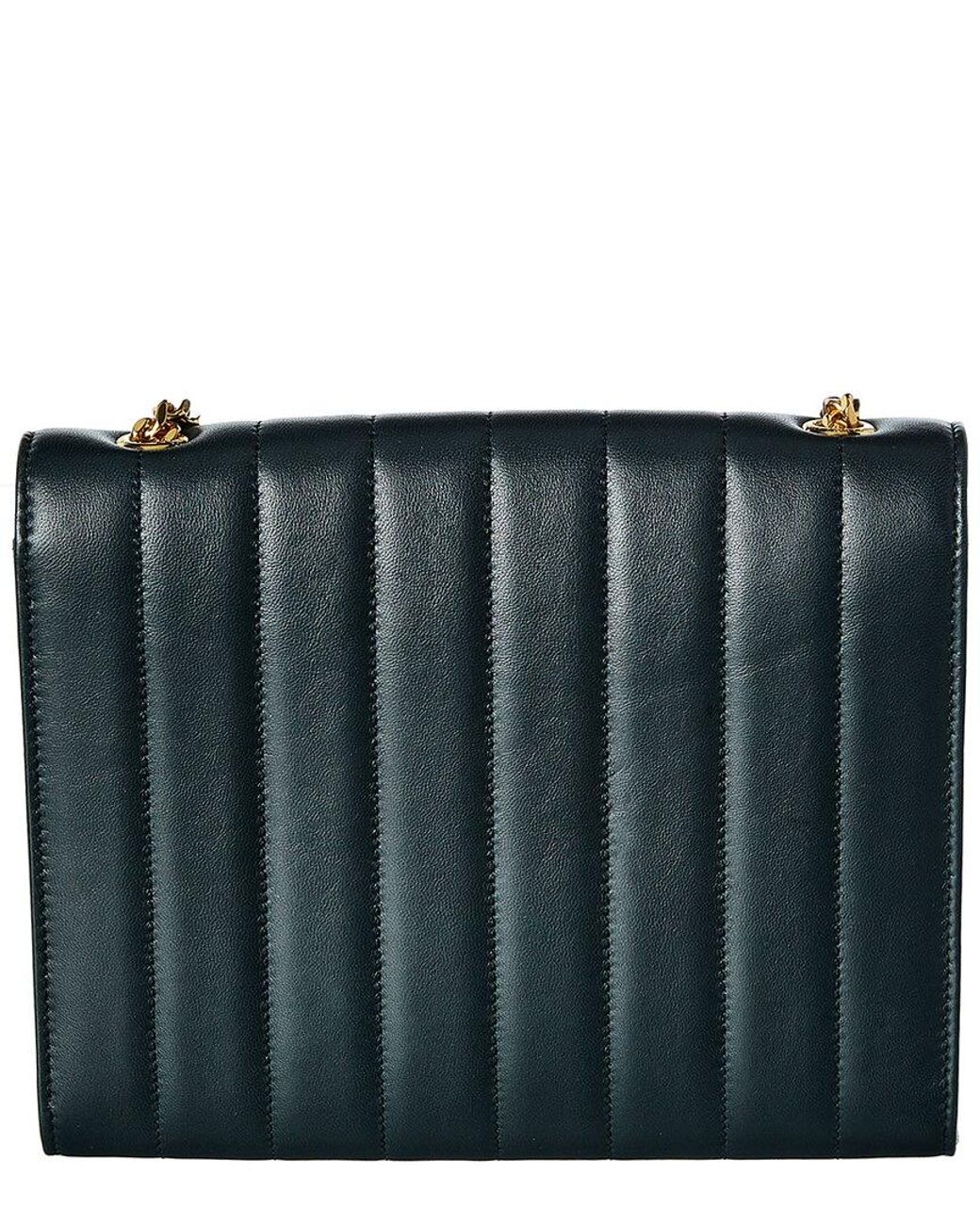 Vicky Matelasse Medium YSL Monogram Chain Crossbody Bag