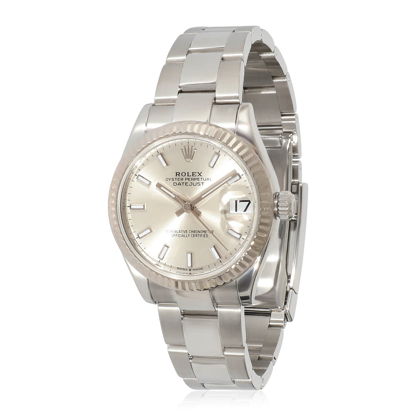 ROLEX Datejust 278274 Unisex Watch in 18kt Stainless Steel/White Gold