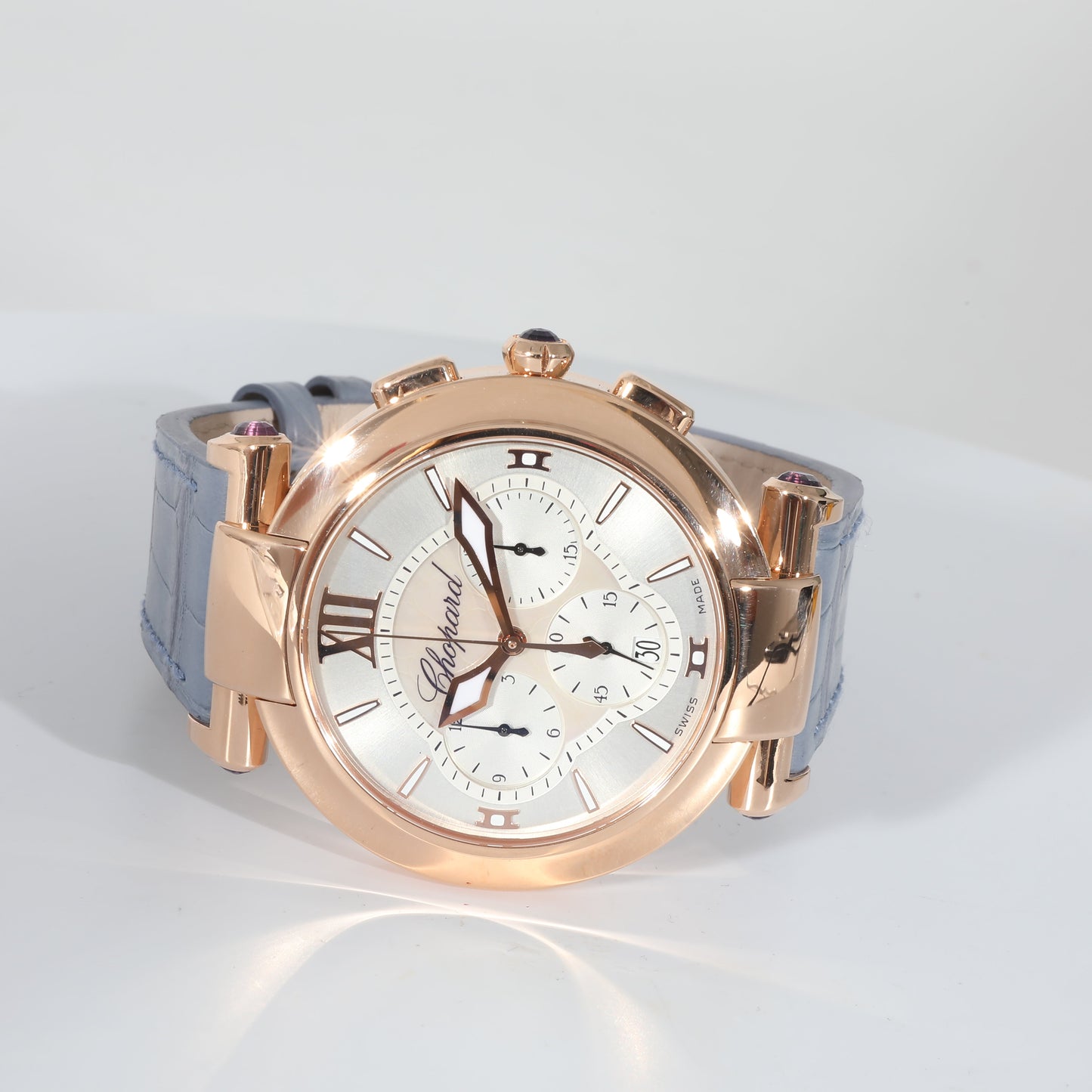 CHOPARD Imperiale Chronograph 384211-5001 Men's Watch in 18kt Rose Gold