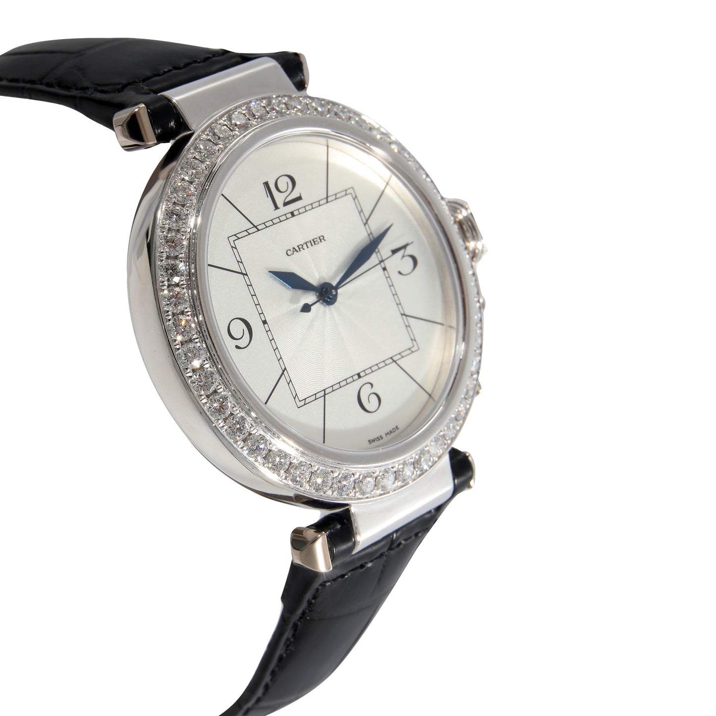 CARTIER Pasha de WJ120251 Men's Watch in 18kt White Gold
