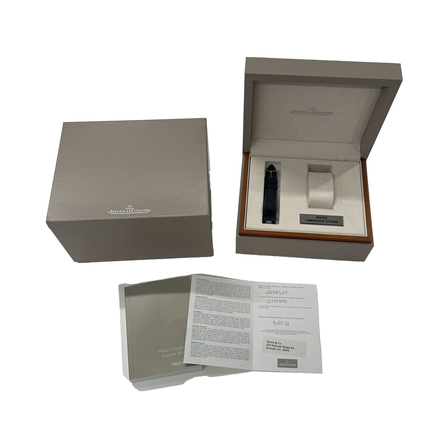 JAEGER-LECOULTRE Master Compressor Extreme W-Alarm Q1778470 Men's Watch in Stai