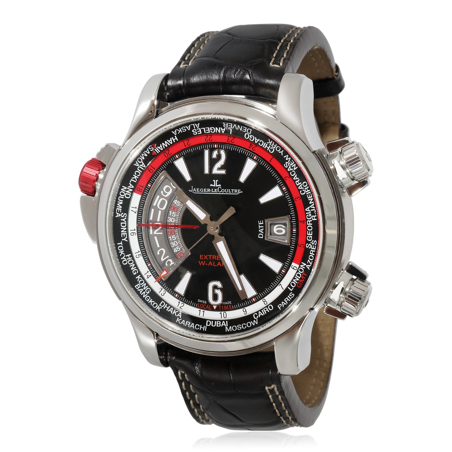 JAEGER-LECOULTRE Master Compressor Extreme W-Alarm Q1778470 Men's Watch in Stai