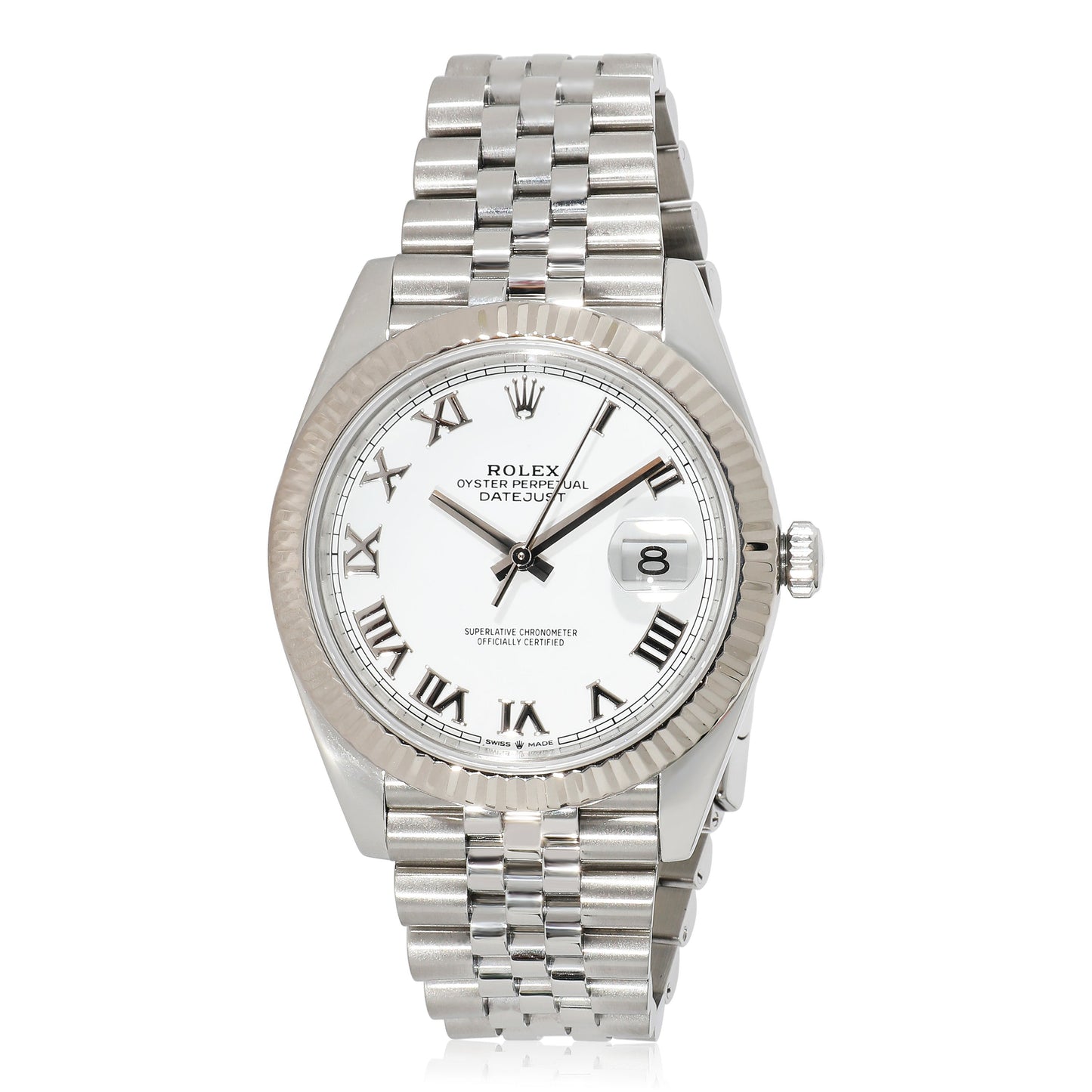 ROLEX Datejust 41 126334 Men's Watch in 18kt Stainless Steel/White Gold