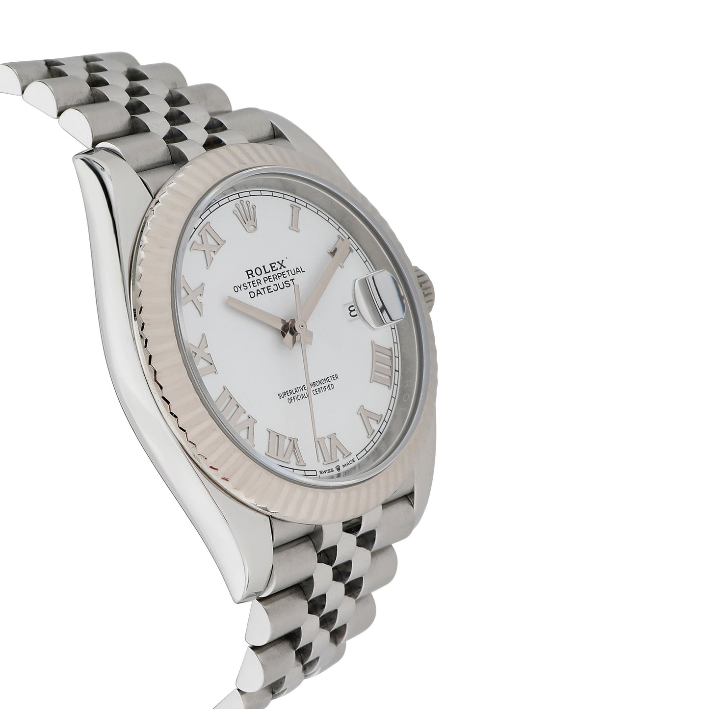 ROLEX Datejust 41 126334 Men's Watch in 18kt Stainless Steel/White Gold