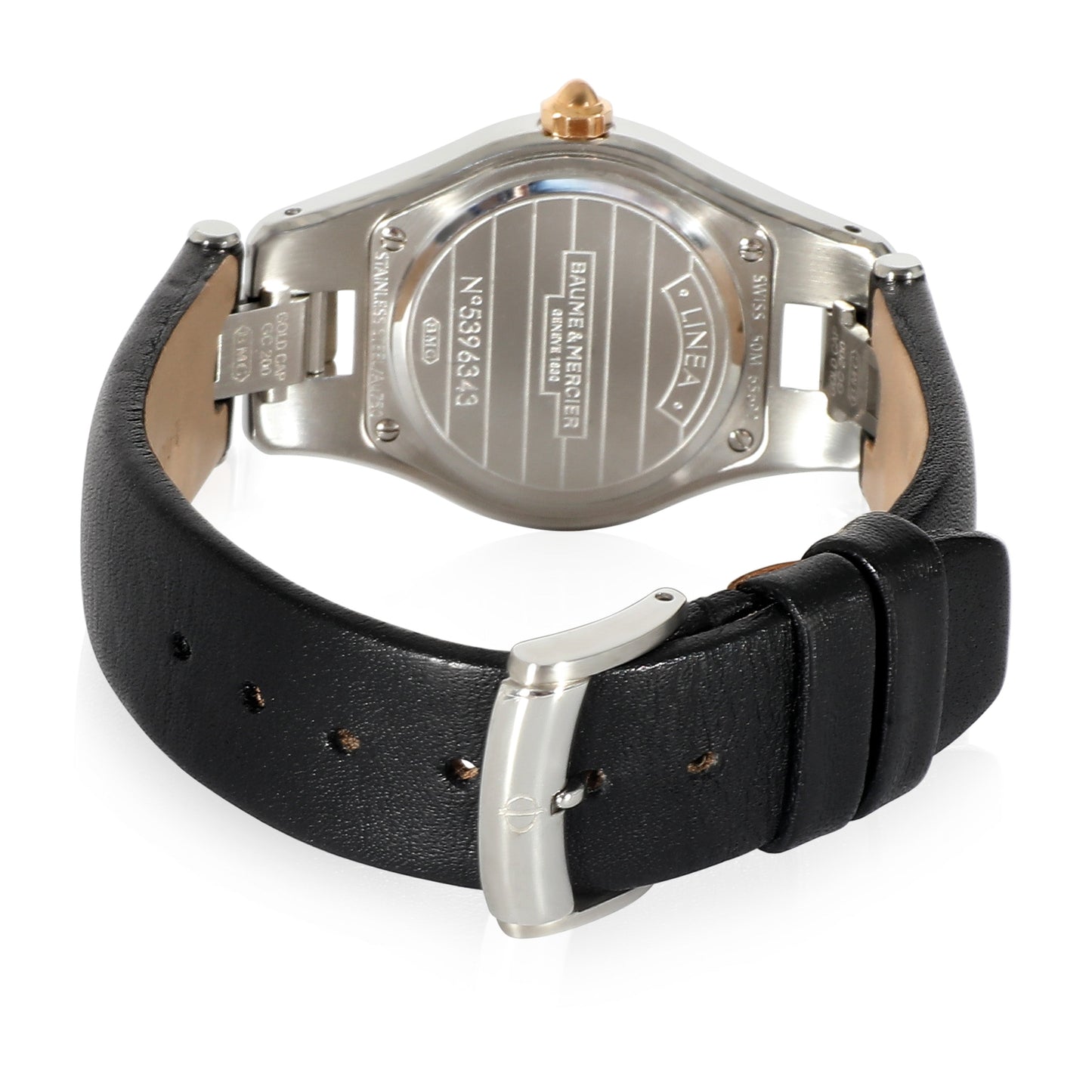 BAUME & MERCIER Linea 65692 Women's Watch in 18kt Stainless Steel/Rose Gold