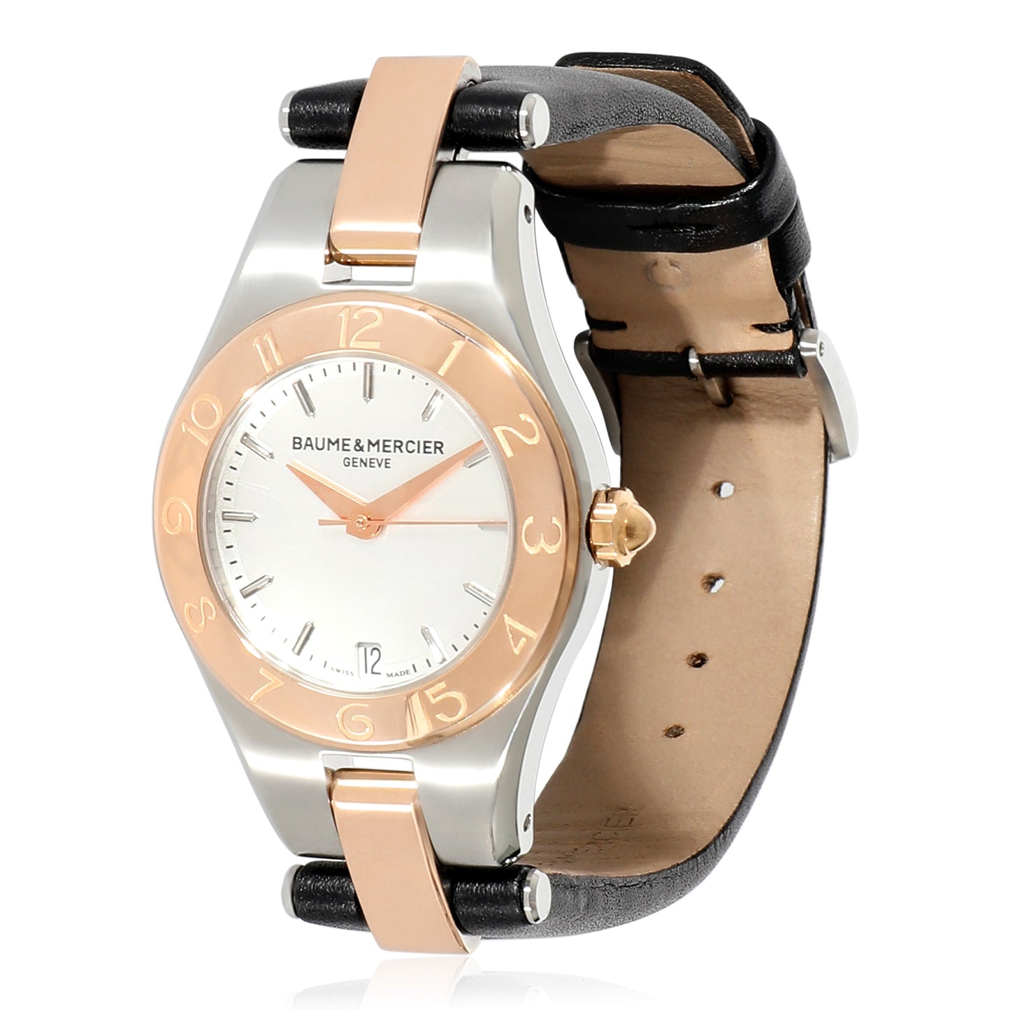 BAUME & MERCIER Linea 65692 Women's Watch in 18kt Stainless Steel/Rose Gold
