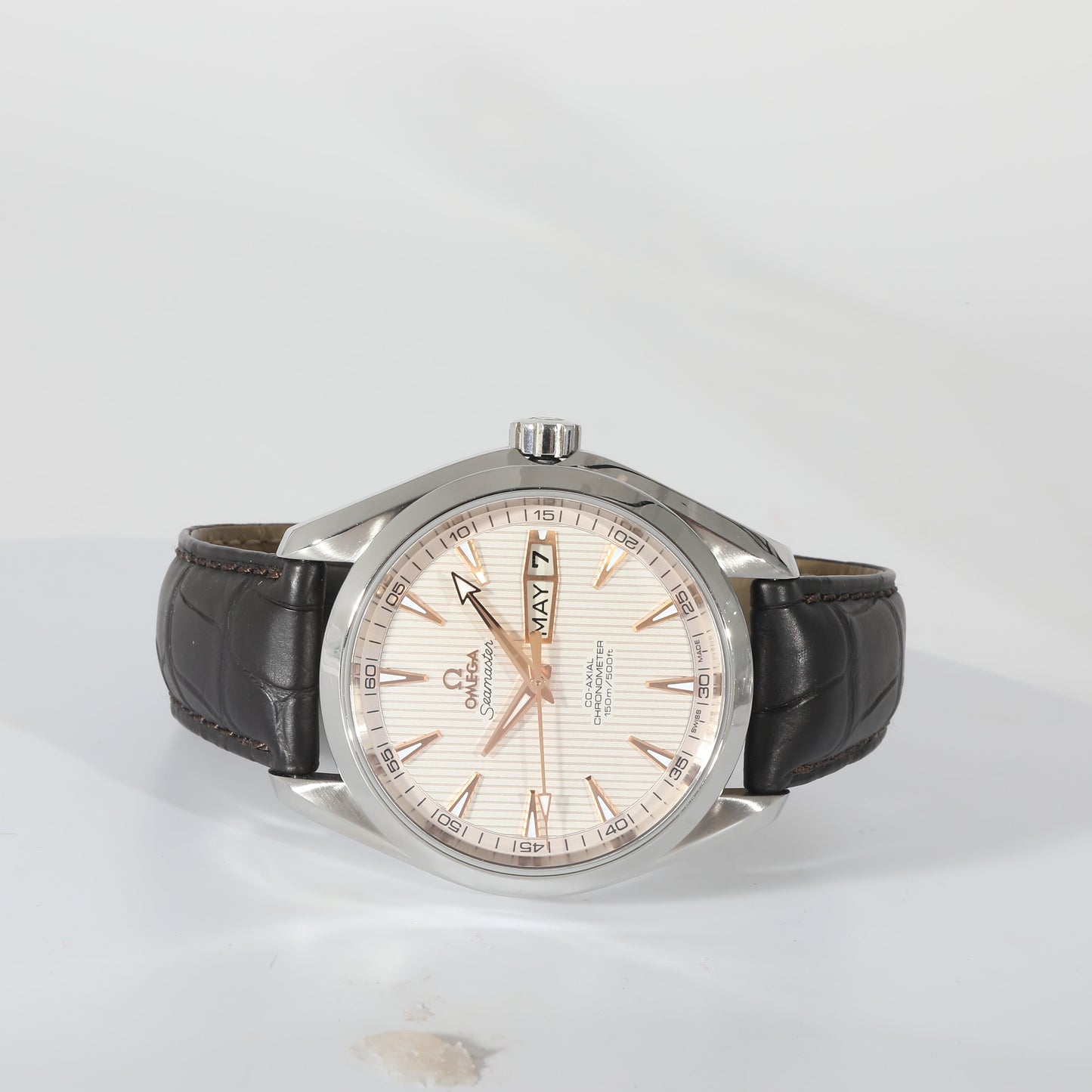 OMEGA Seamaster Annual Calendar r 231.13.43.22.02.002 Men's Watch in Stainless