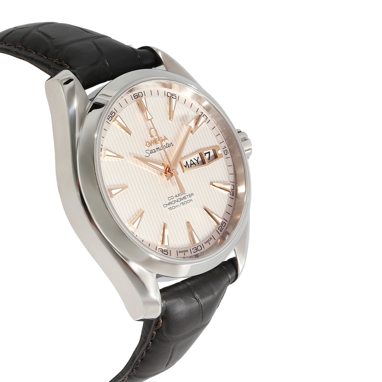 OMEGA Seamaster Annual Calendar r 231.13.43.22.02.002 Men's Watch in Stainless
