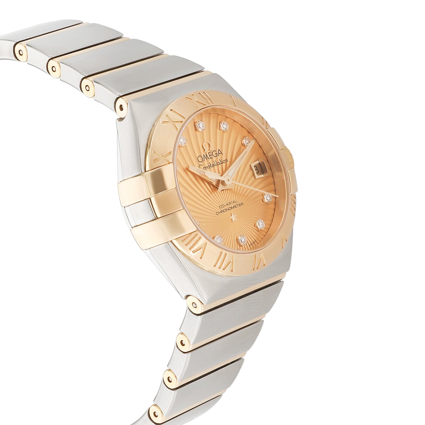 OMEGA Constellation 123.20.27.20.58.001 Women's Watch in 18k Stainless Steel/Yel