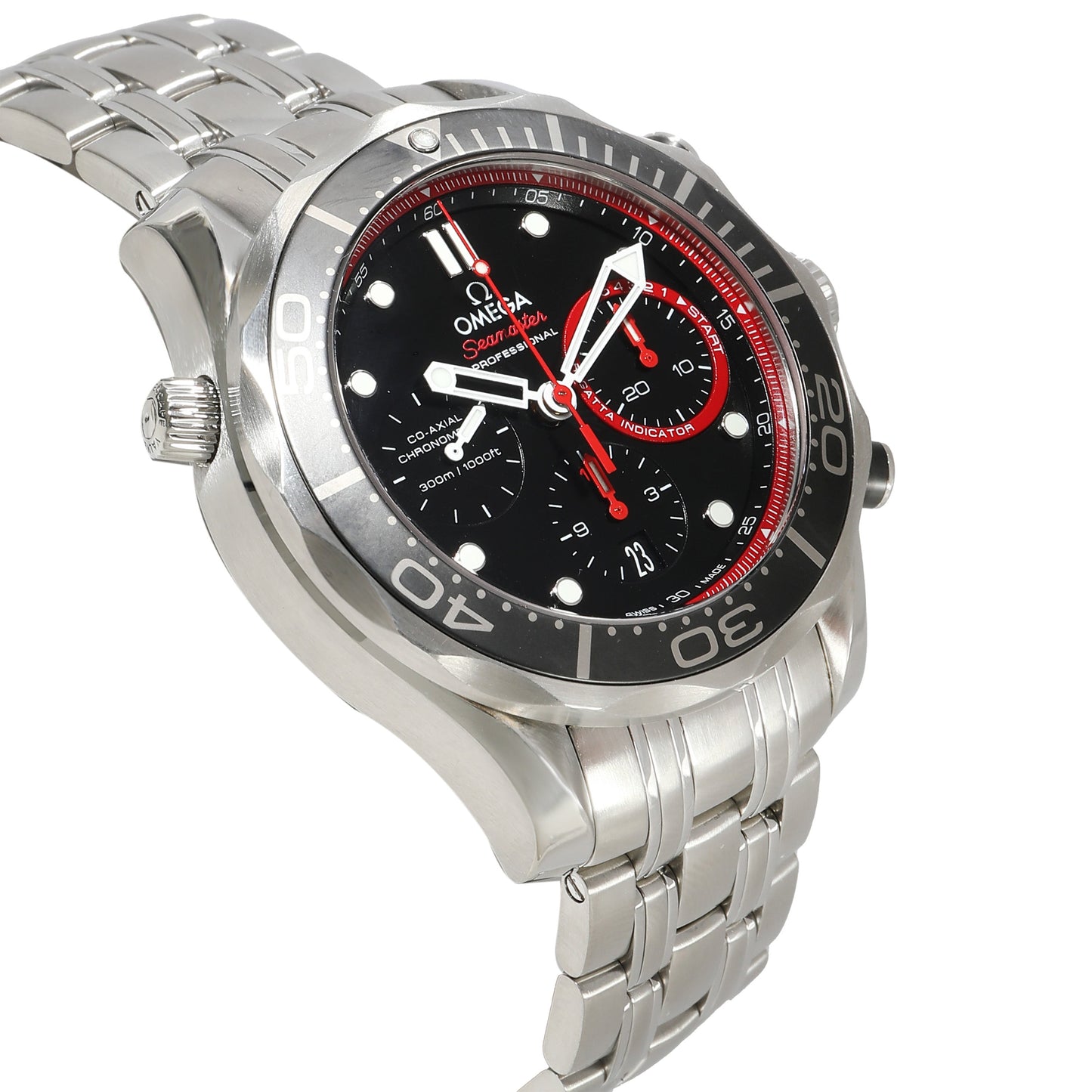 OMEGA Seamaster Diver ETNZ 212.32.44.50.01.001 Men's Watch in Stainless Steel