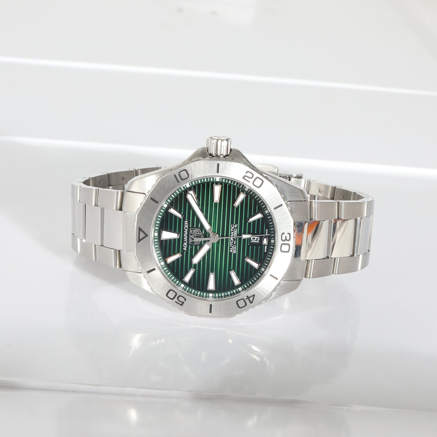 TAG HEUER Aquaracer WBP2115.BA0627 Men's Watch in Stainless Steel