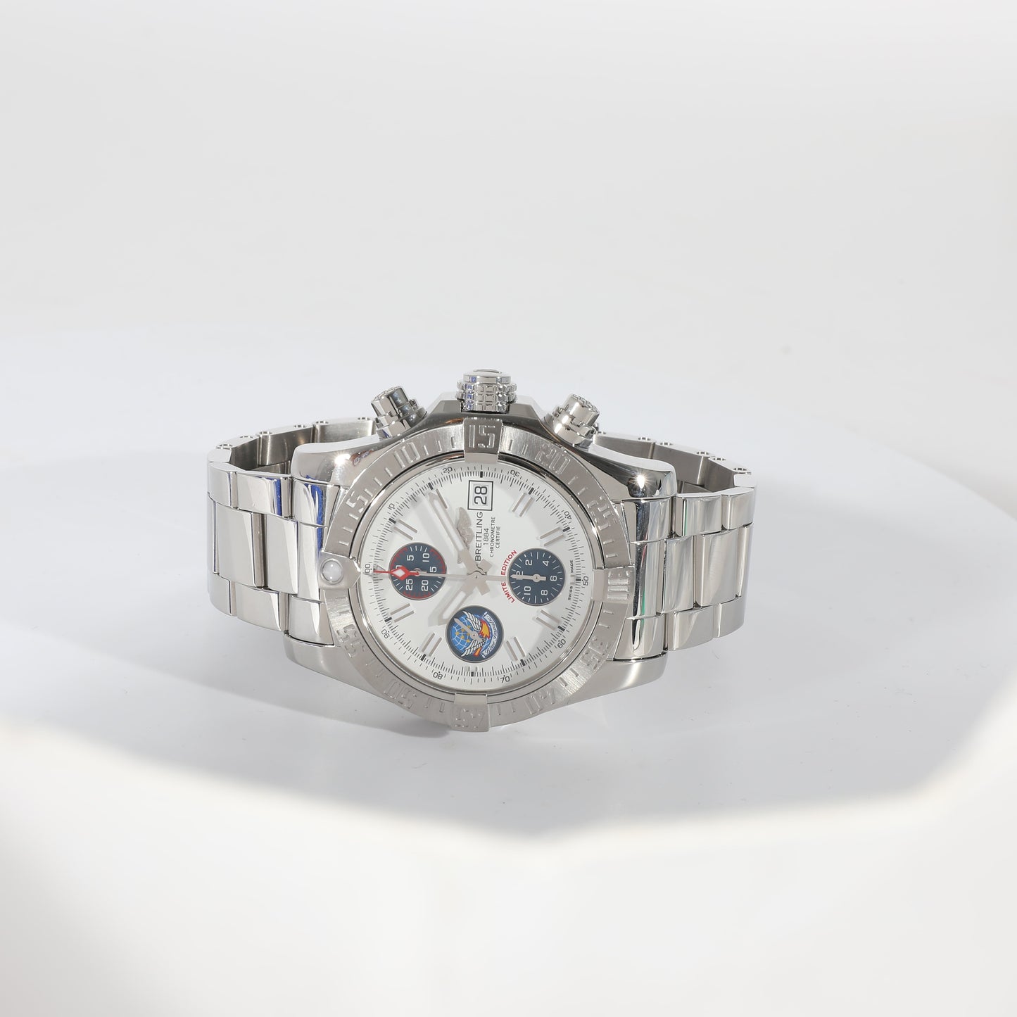 BREITLING Avenger II Blue Impulse A133811A/A817 Men's Watch in Stainless Steel