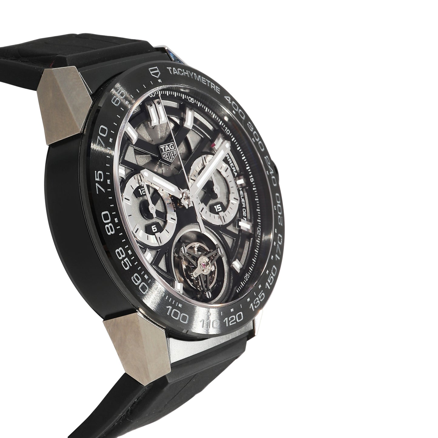 TAG HEUER Carrera CAR5A8Y.FC6377 Men's Watch in Ceramic/Titanium