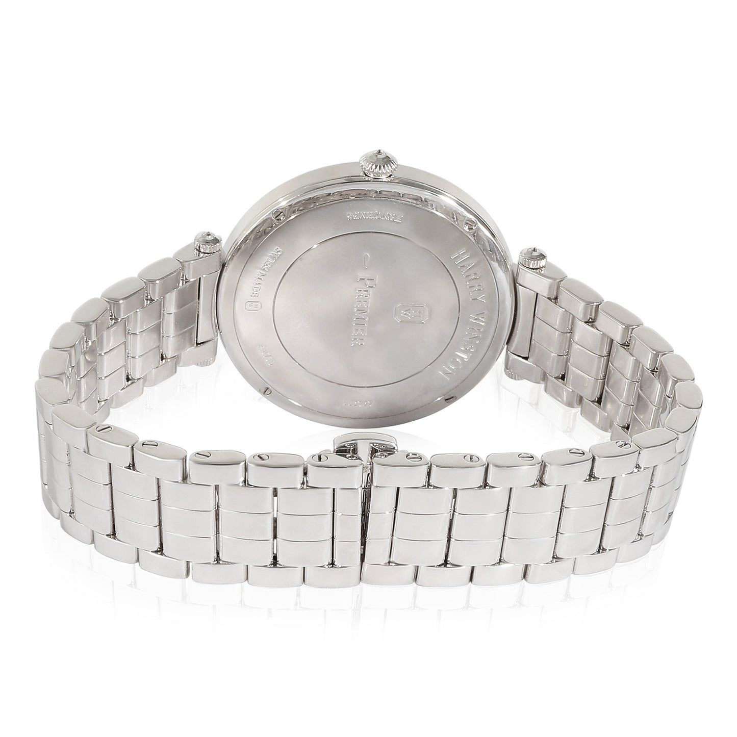 HARRY WINSTON Preimier PRMQHM36WW002 Unisex Watch in 18k White Gold