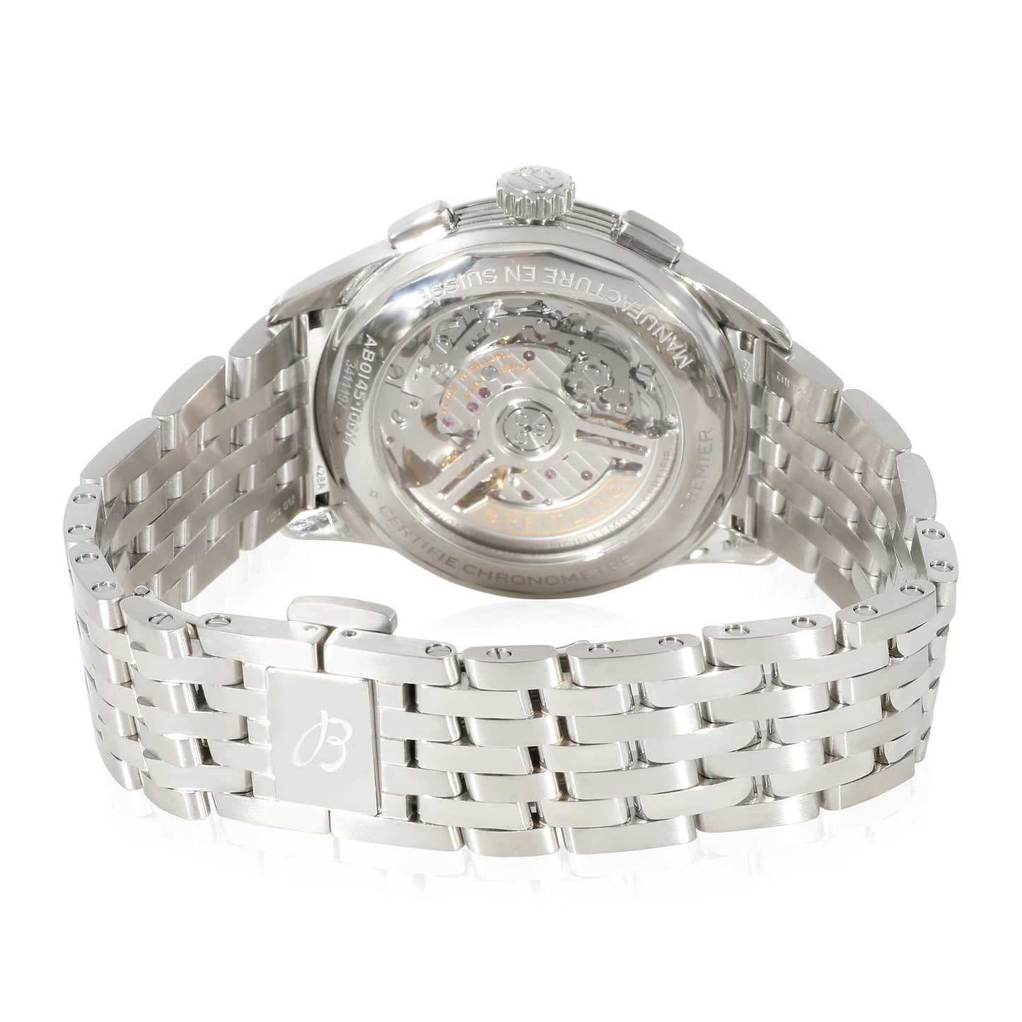 BREITLING Premier B01 AB0145221B1A1 Men's Watch in Stainless Steel