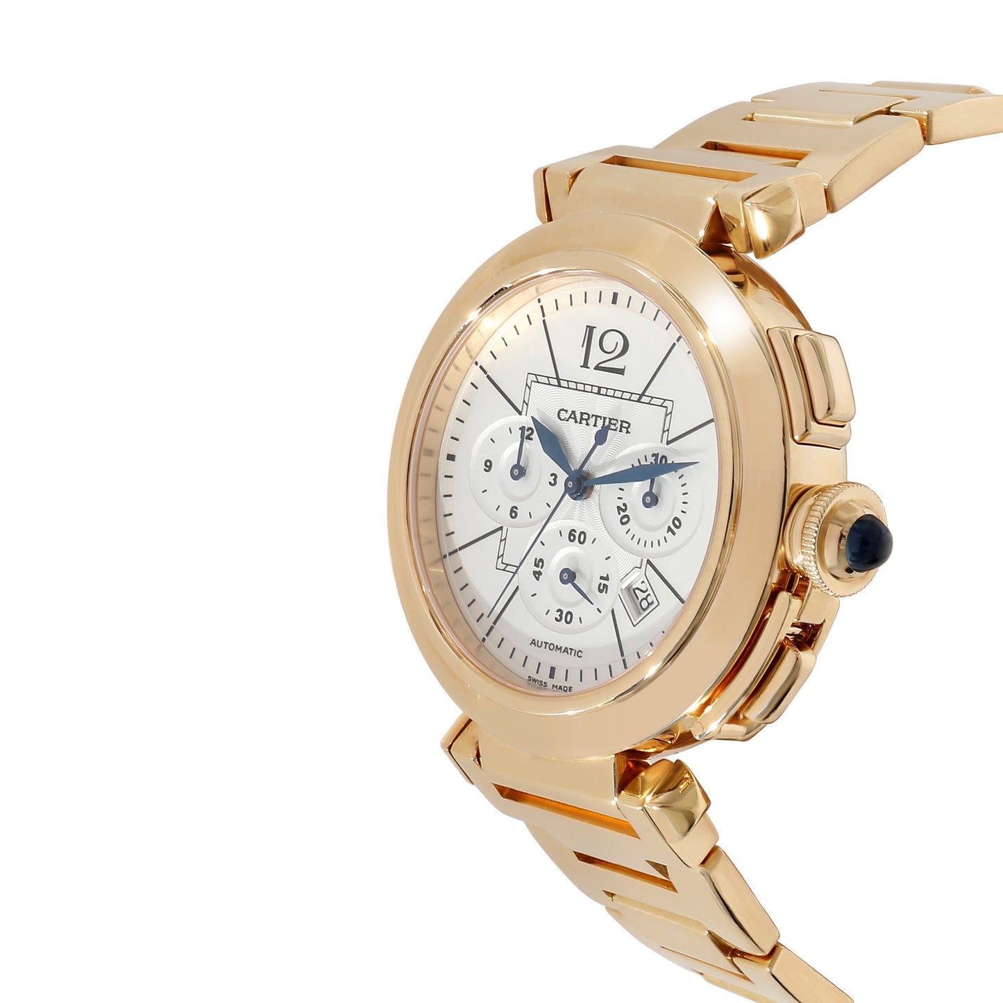 CARTIER Pasha W30201H9 Men's Watch in 18kt Yellow Gold
