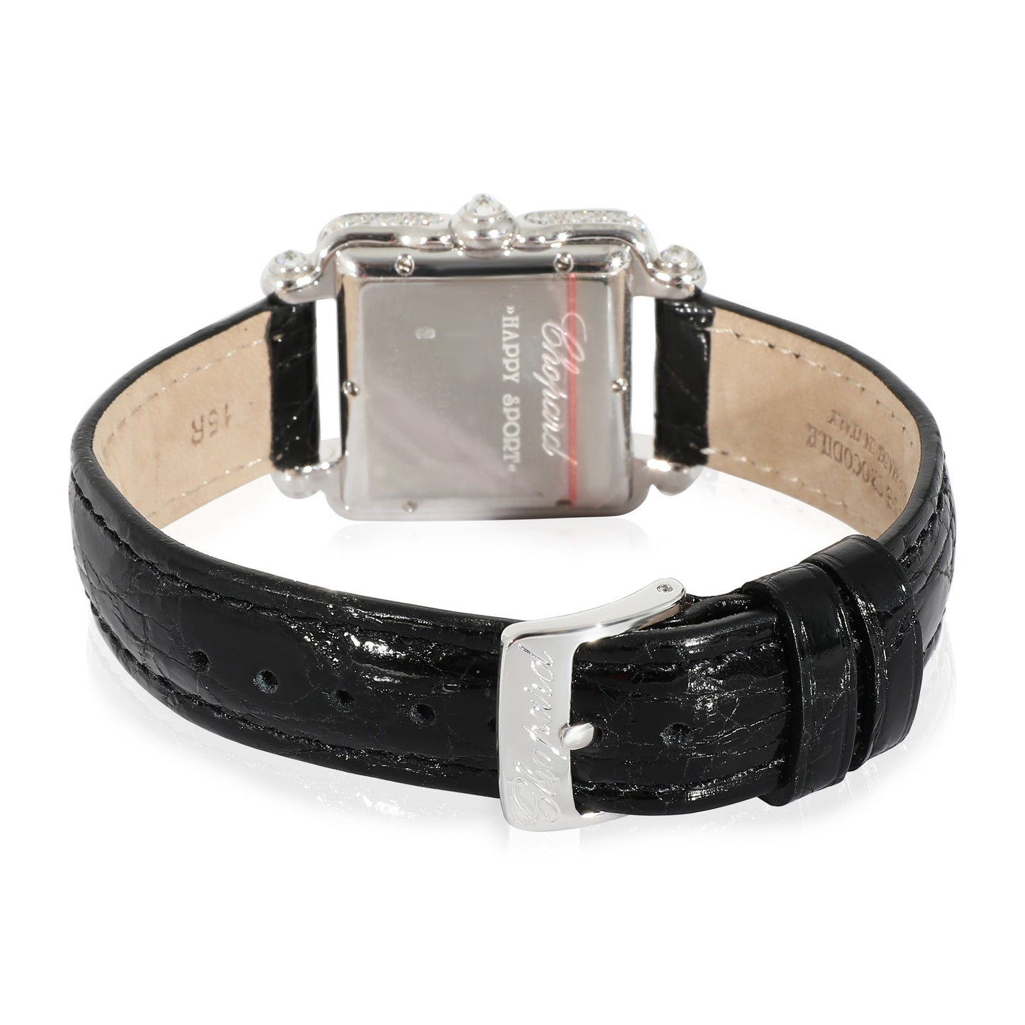 CHOPARD Happy Sport 27/6730-50 Women's Watch in 18k White Gold