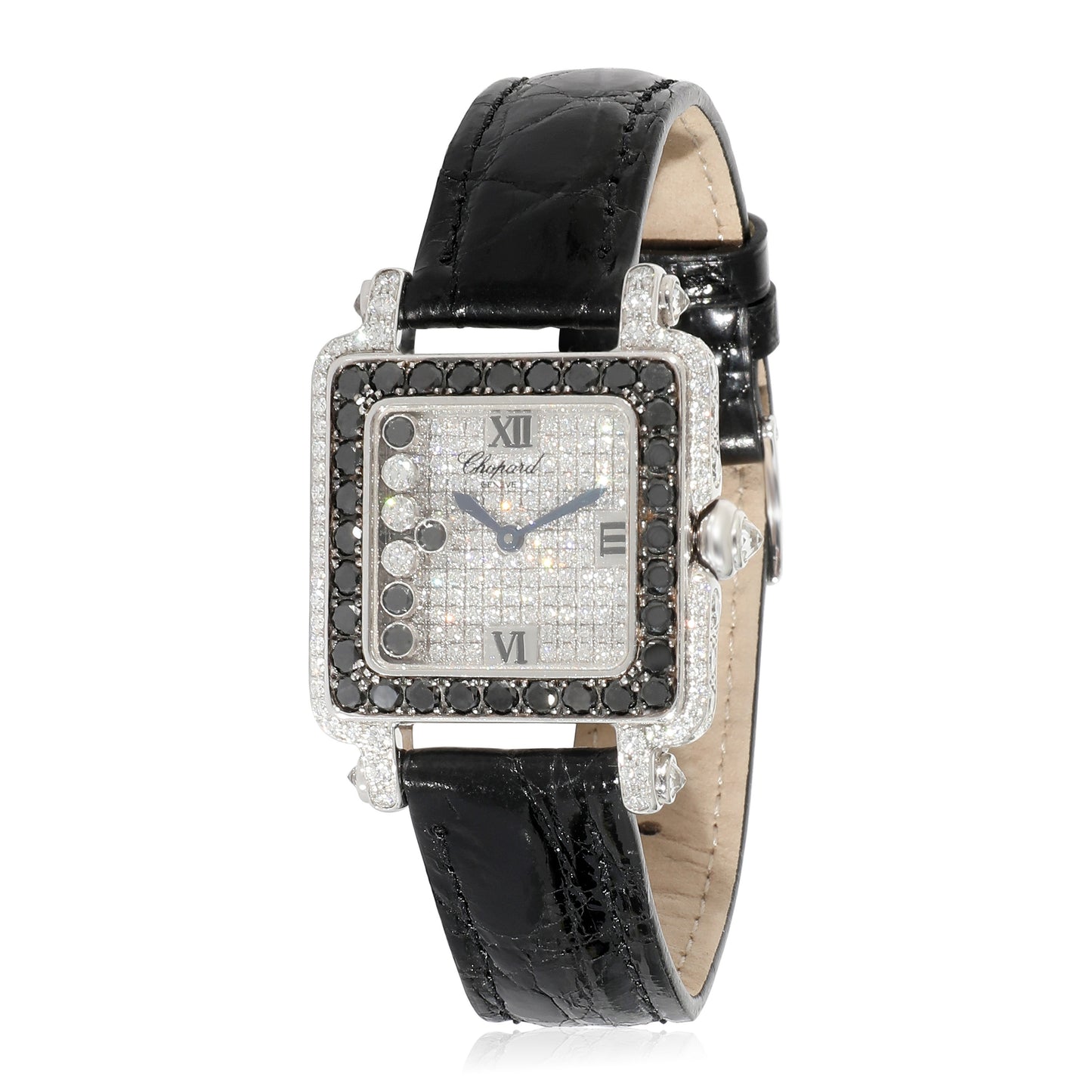 CHOPARD Happy Sport 27/6730-50 Women's Watch in 18k White Gold
