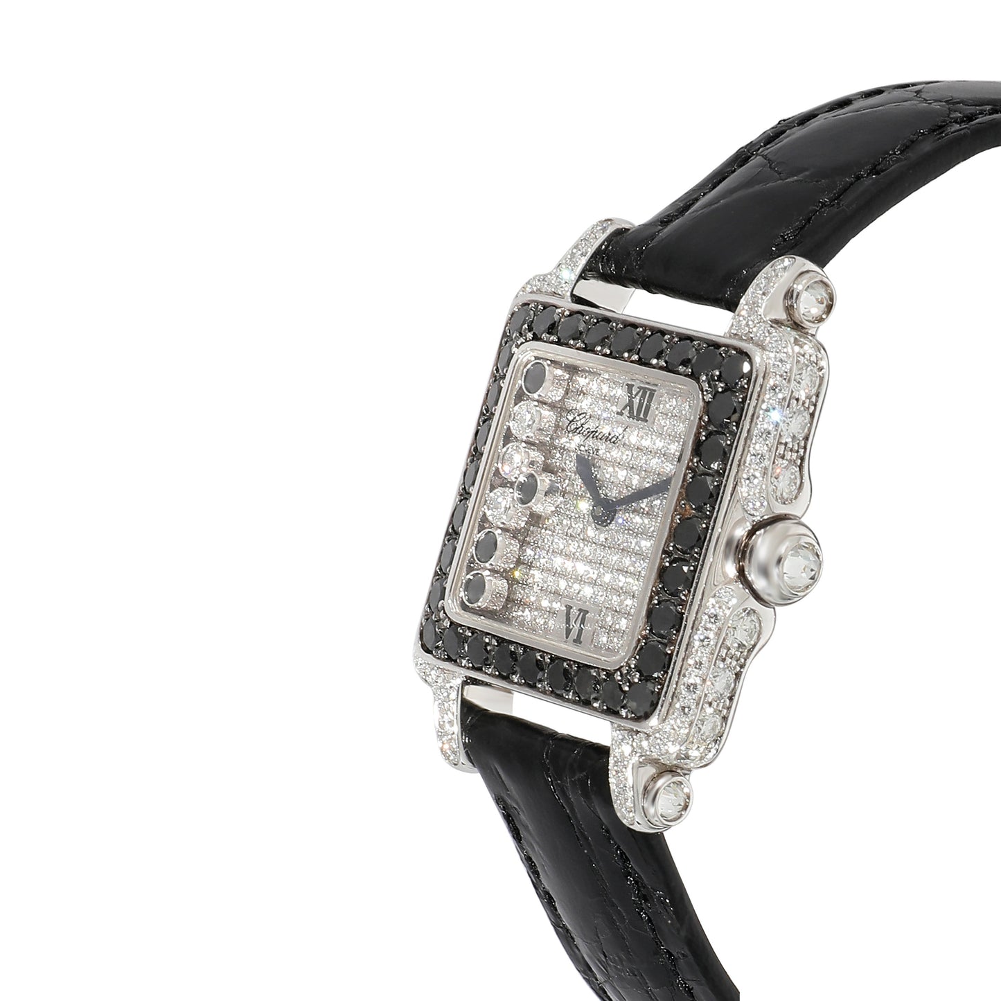 CHOPARD Happy Sport 27/6730-50 Women's Watch in 18k White Gold