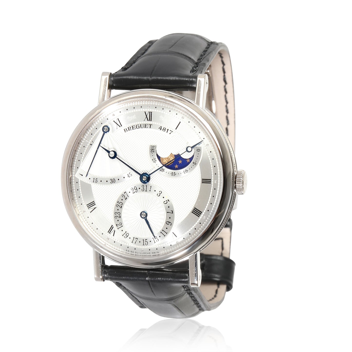 BREGUET Classique Power Reserve 7137BB/11/9V9 Men's Watch in White Gold