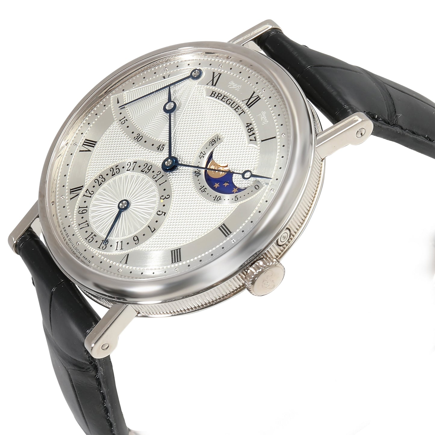 BREGUET Classique Power Reserve 7137BB/11/9V9 Men's Watch in White Gold