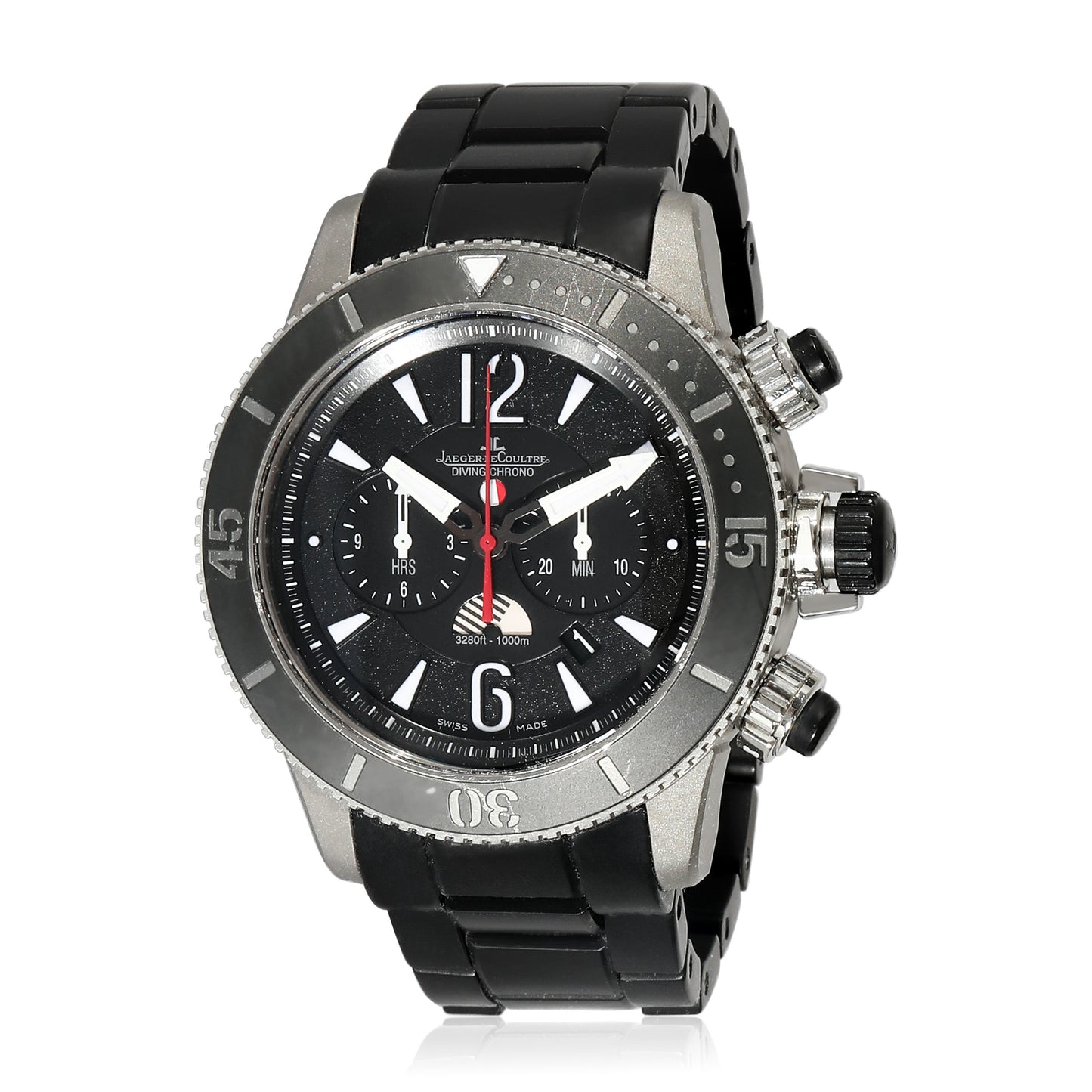 JAEGER-LECOULTRE Master Compressor Navy Seal" 159.T.C7 Men's Watch in Titanium"