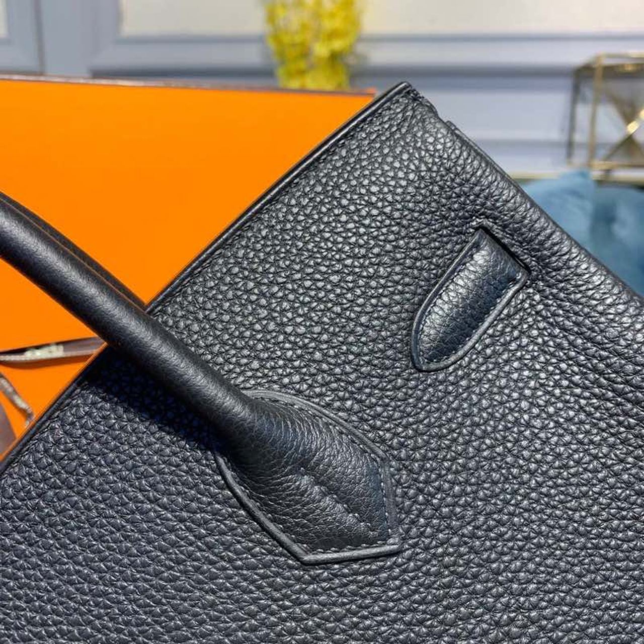 GLAMI Birkin 30 Togo Black Bag For Women, WomenÃ¢â‚¬â„¢s Handbags 11.8in/30cm