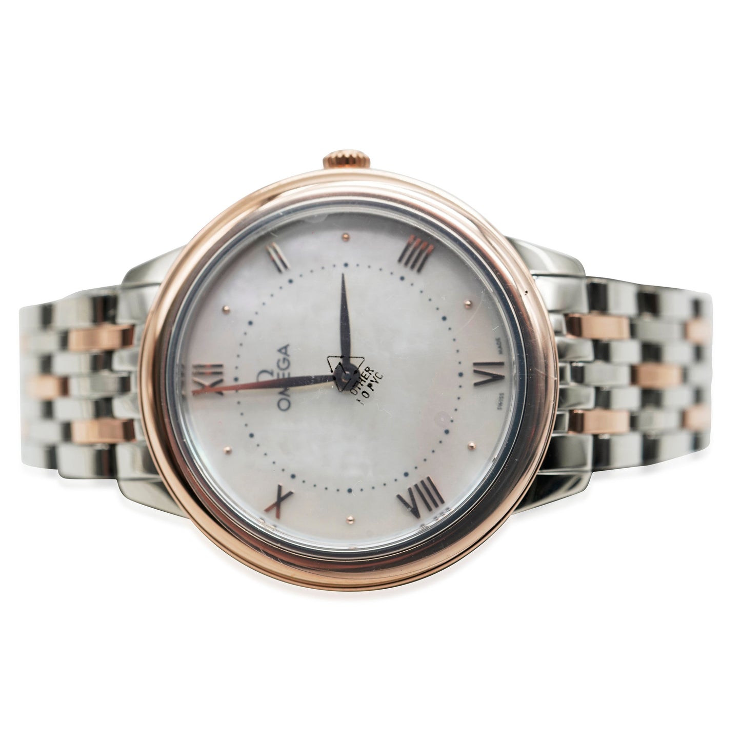 OMEGA Prestige 434.20.30.60.05.001 Women's Watch in Stainless Steel/Rose Gold