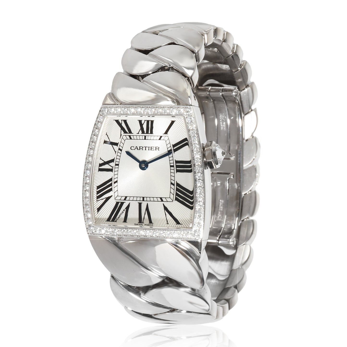 CARTIER La Dona de 2895 Unisex Watch in 18kt White Gold
