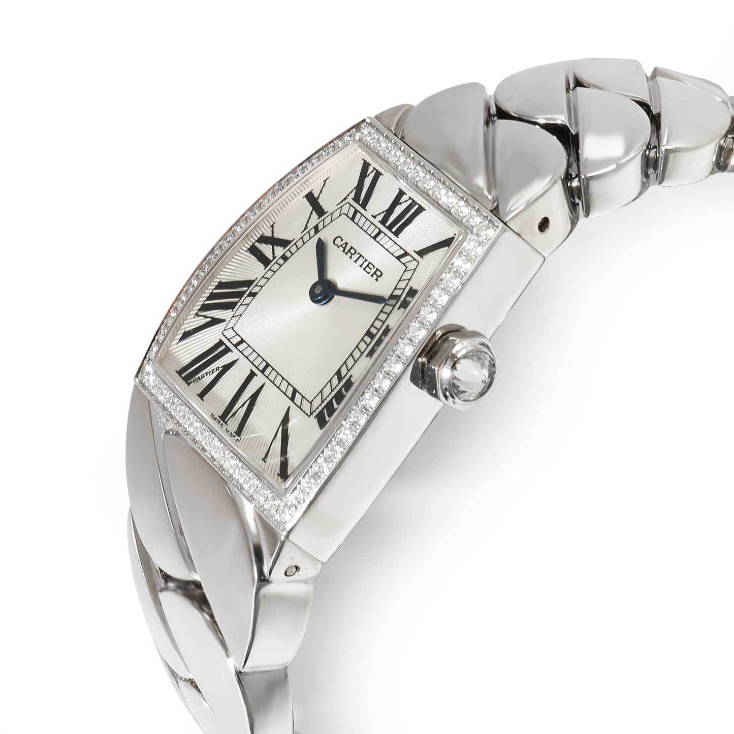 CARTIER La Dona de 2895 Unisex Watch in 18kt White Gold