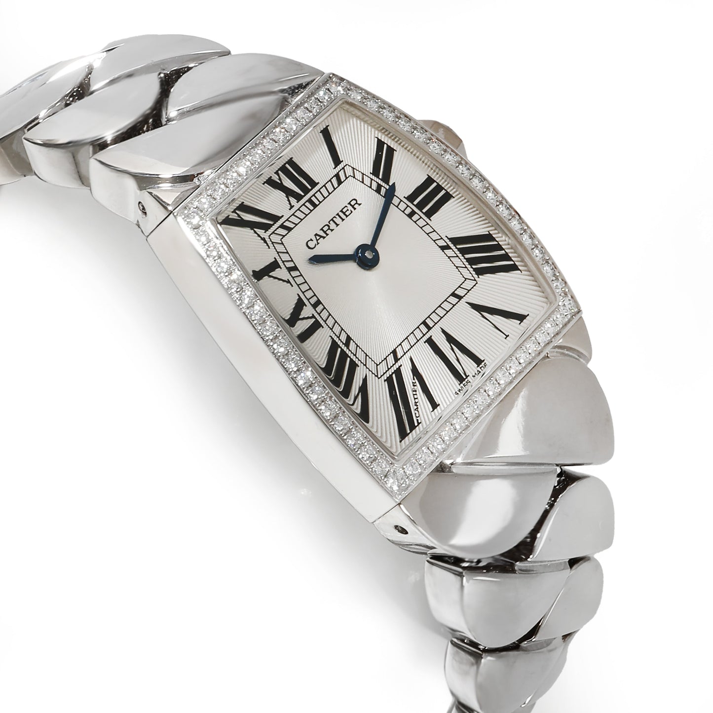 CARTIER La Dona de 2895 Unisex Watch in 18kt White Gold