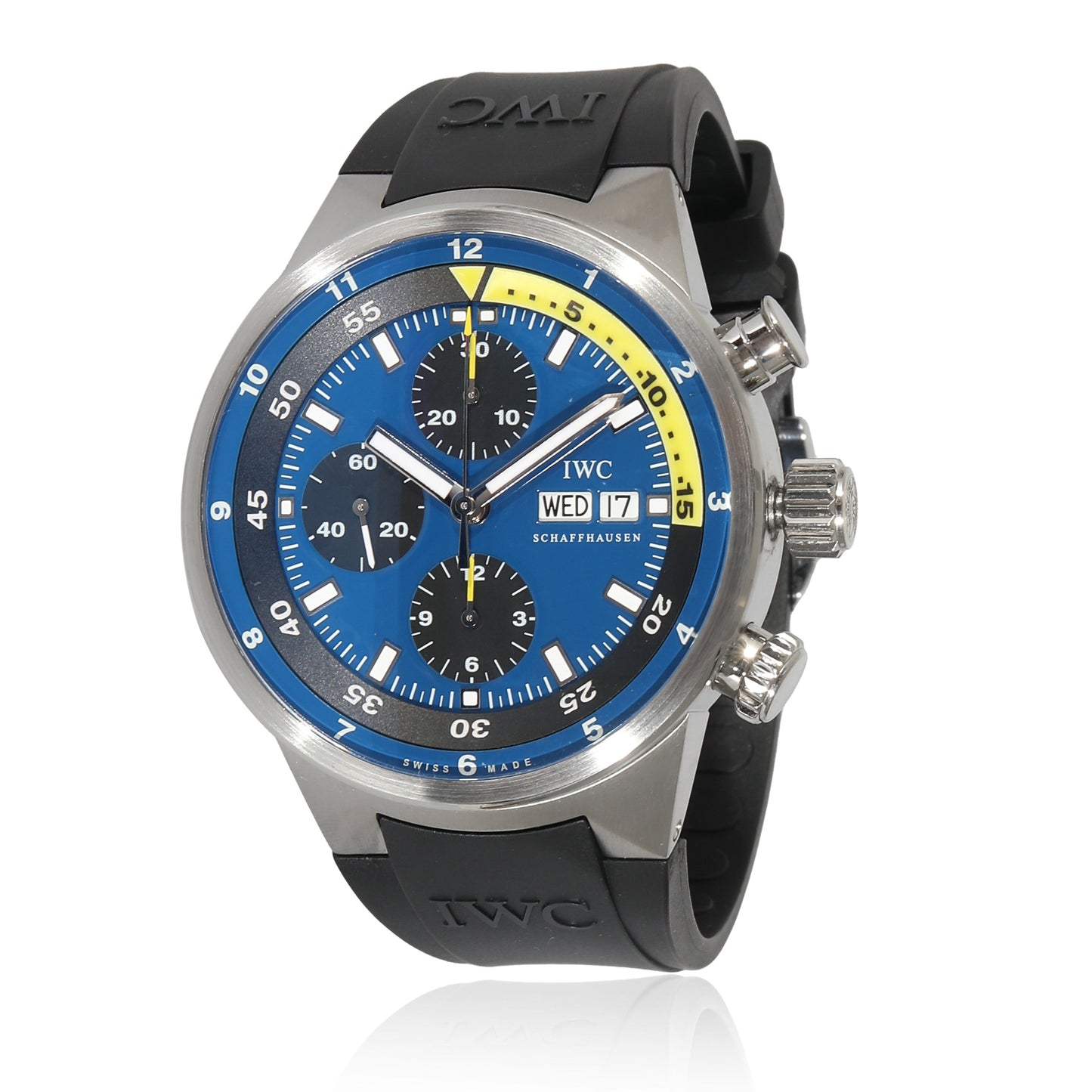 IWC Aquatimer Tribute to Calypso" IW378203 Men's Watch in Stainless Steel"