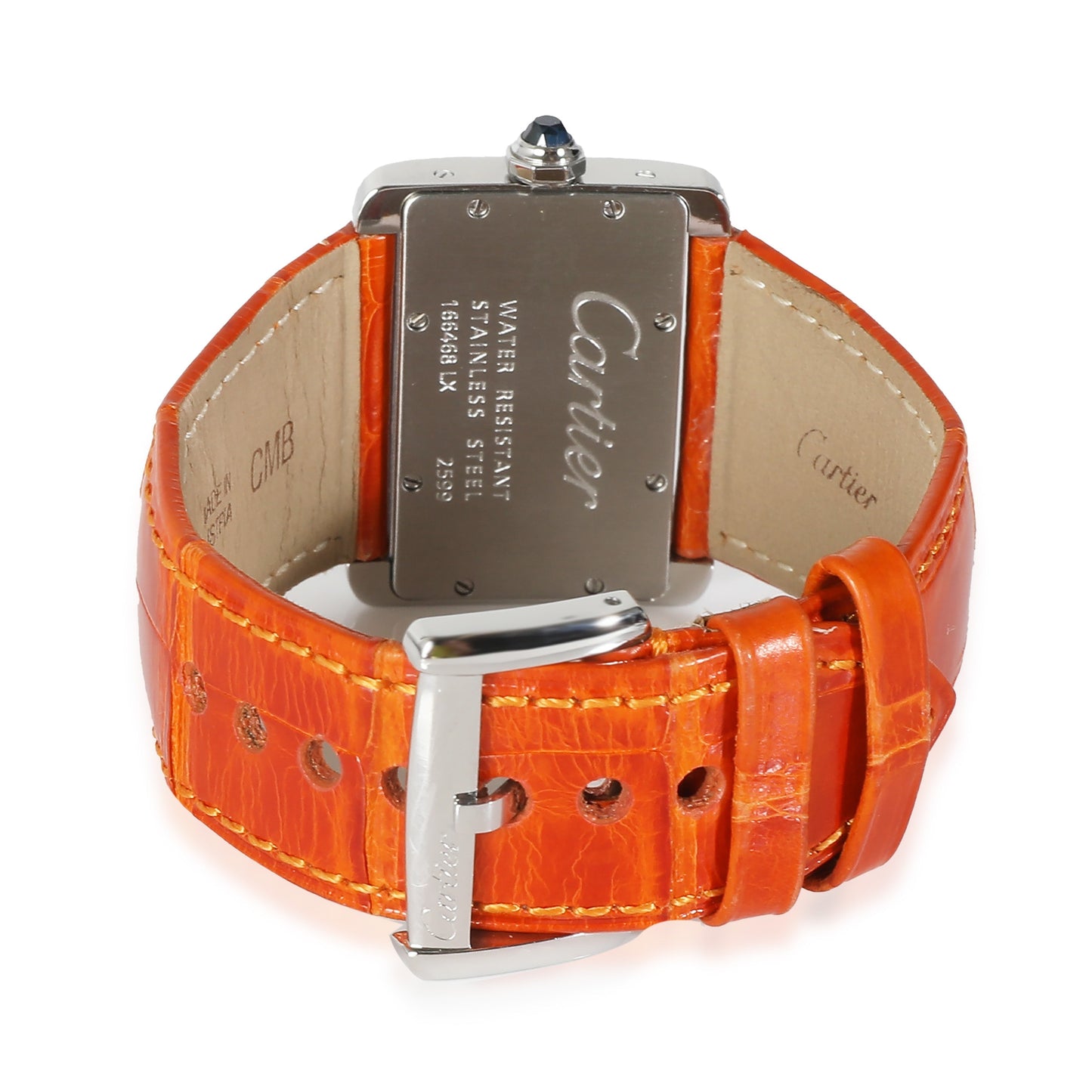 CARTIER Tank Divan de W6300255 Women's Watch in Stainless Steel