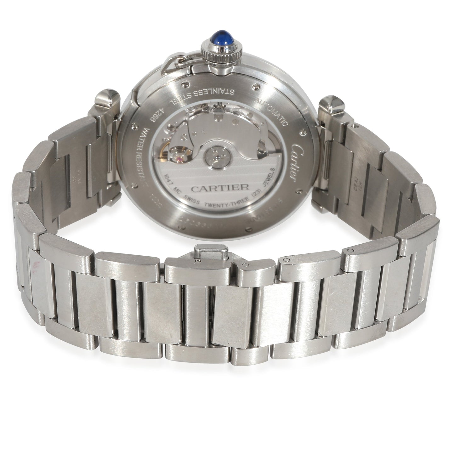CARTIER Pasha de WSPA0009 Men's Watch in Stainless Steel
