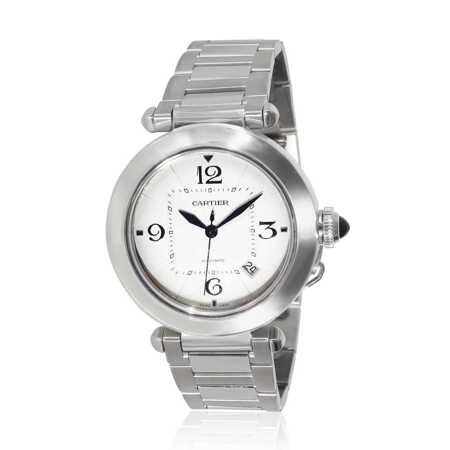 CARTIER Pasha de WSPA0009 Men's Watch in Stainless Steel