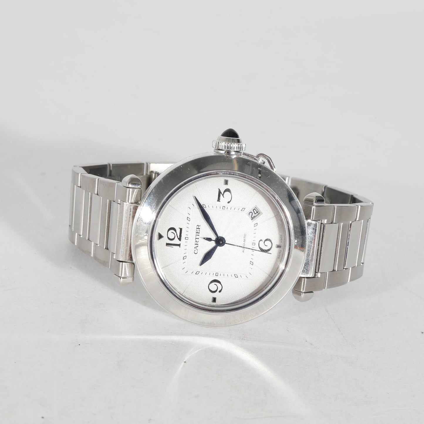 CARTIER Pasha de WSPA0009 Men's Watch in Stainless Steel