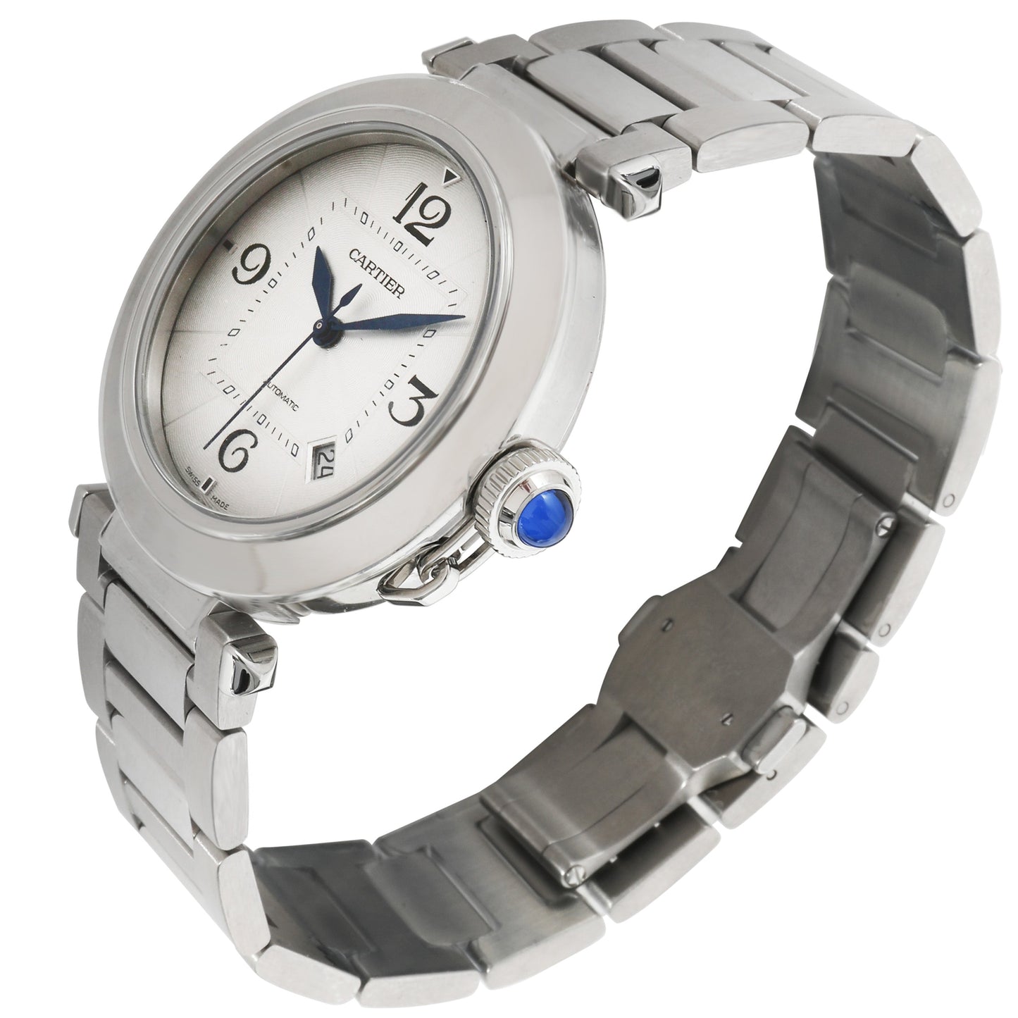 CARTIER Pasha de WSPA0009 Men's Watch in Stainless Steel
