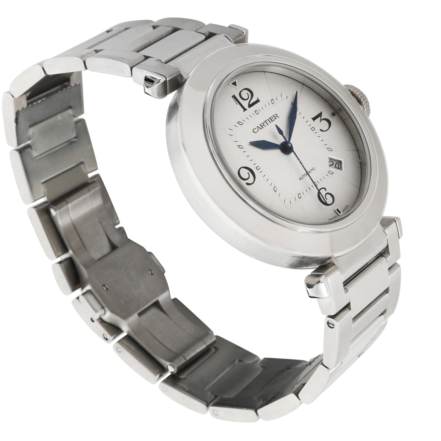 CARTIER Pasha de WSPA0009 Men's Watch in Stainless Steel