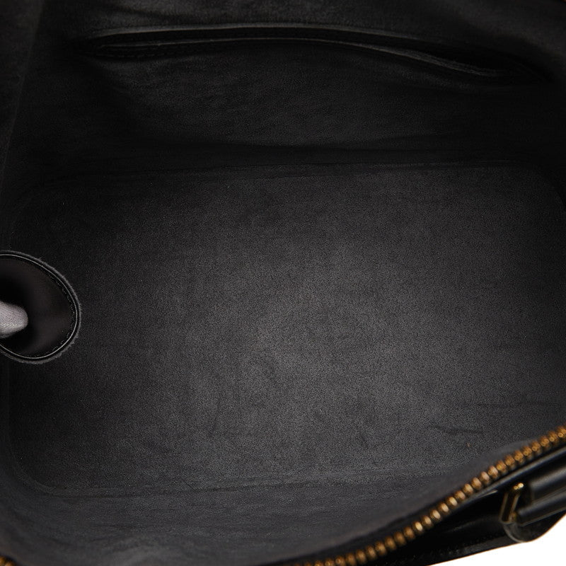 Louis Vuitton Epic Alma Handbag M52142 Noir Black Leather Lady Louis Vuitton