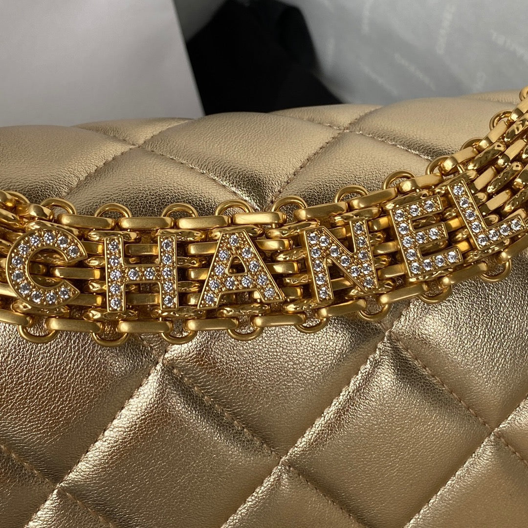 CHLGlamIap Bag Small Gold Bag For Women 15cm/6in
