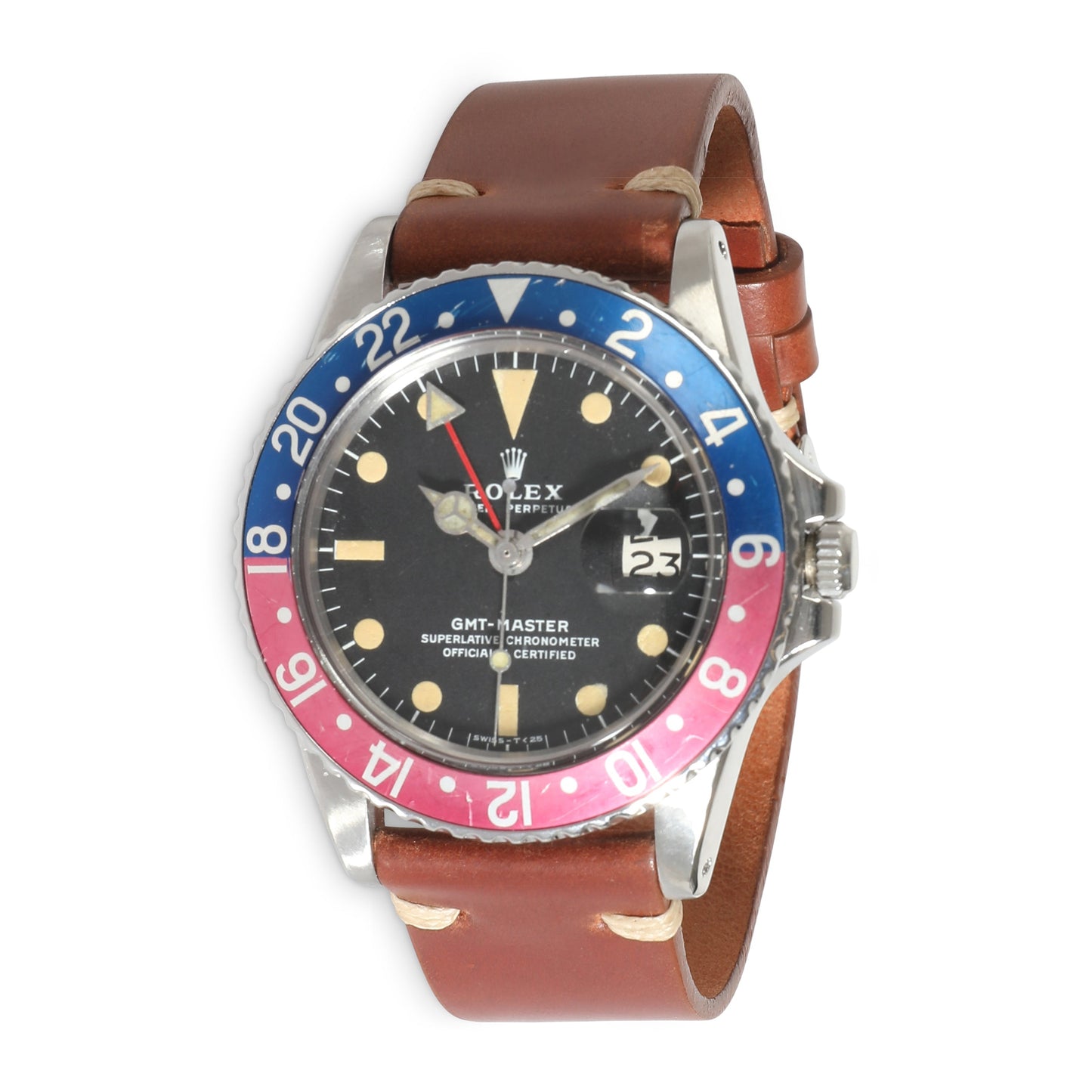 ROLEX GMT-Master 1675 Men's Watch in Stainless Steel