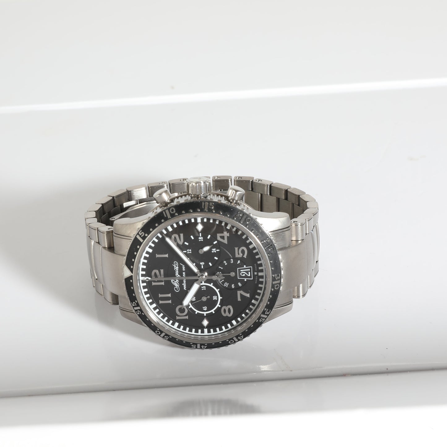 BREGUET Transatlanique Type XXI 3810TI/H2/TZ9 Men's Watch in Titanium