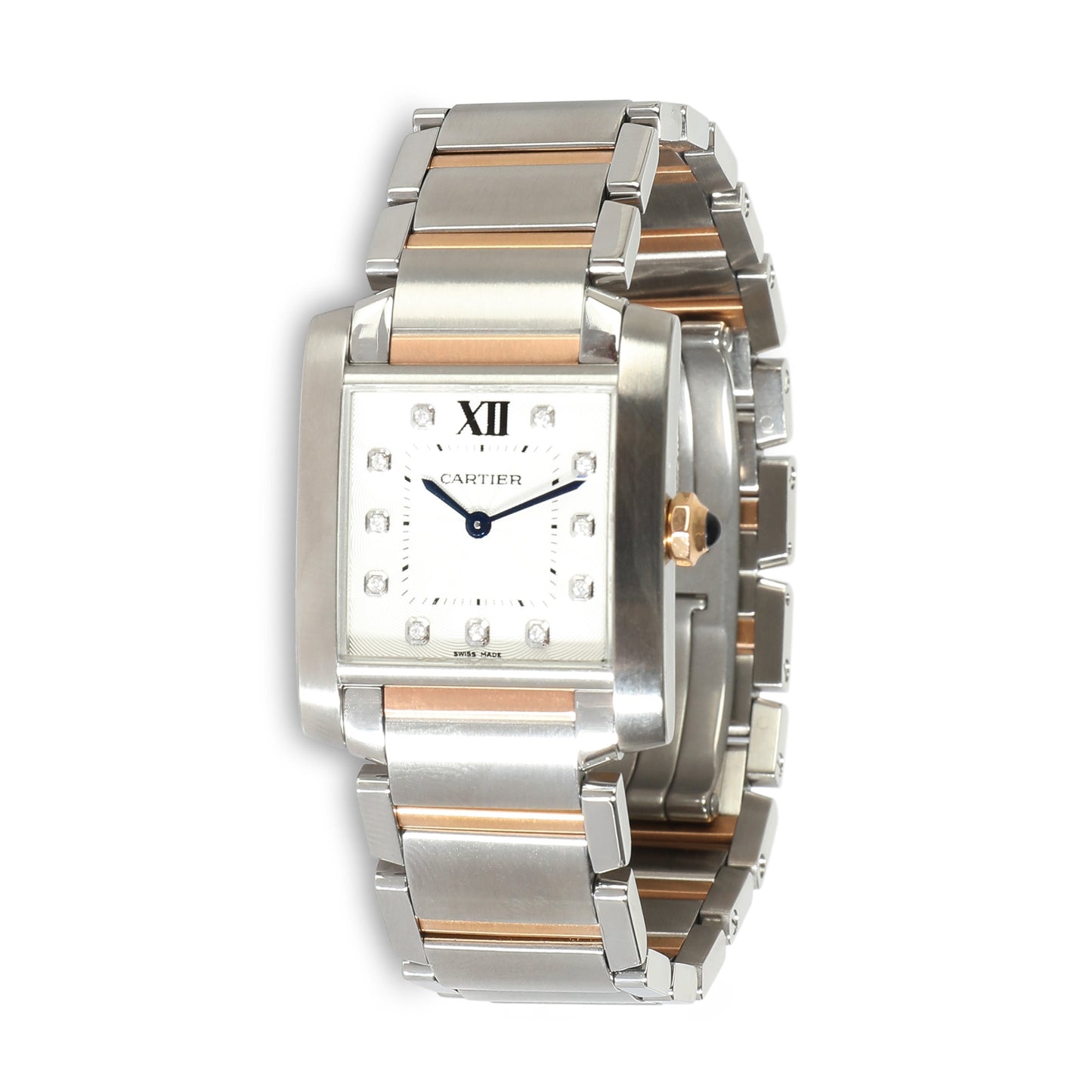 CARTIER Tank Francaise de WE110004 Unisex Watch in 18kt Stainless Steel/