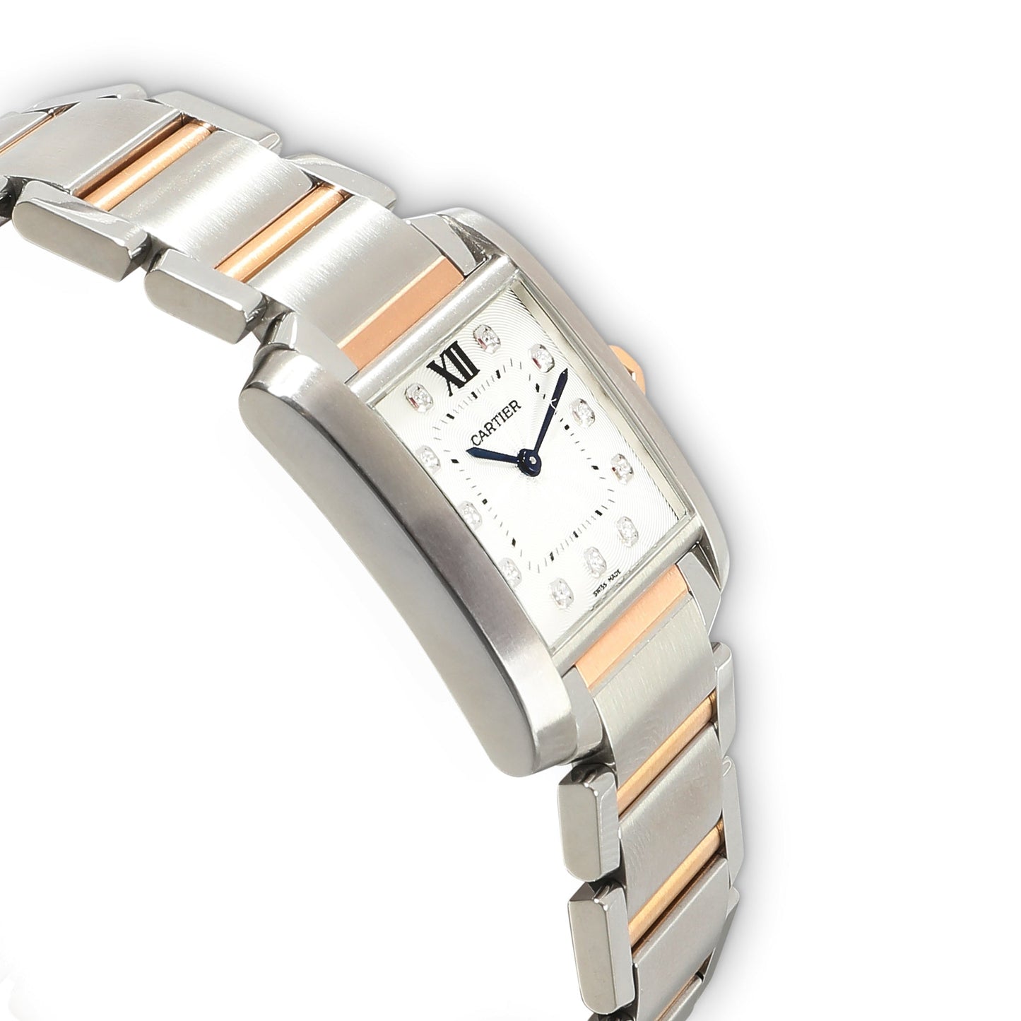 CARTIER Tank Francaise de WE110004 Unisex Watch in 18kt Stainless Steel/