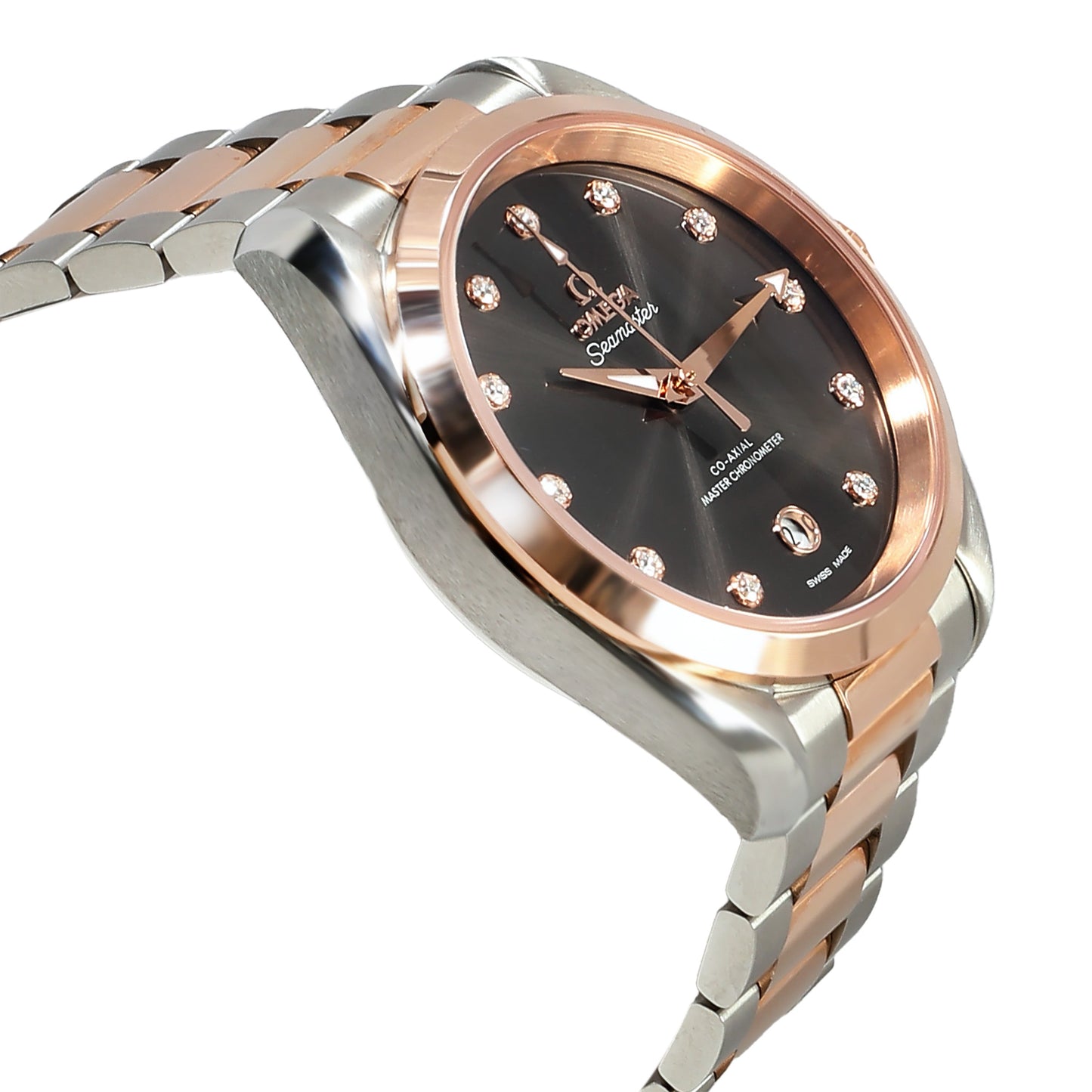 OMEGA Seamaster Aqua Terra 220.20.38.20.56.001 Unisex Watch in 18kt Stainless St