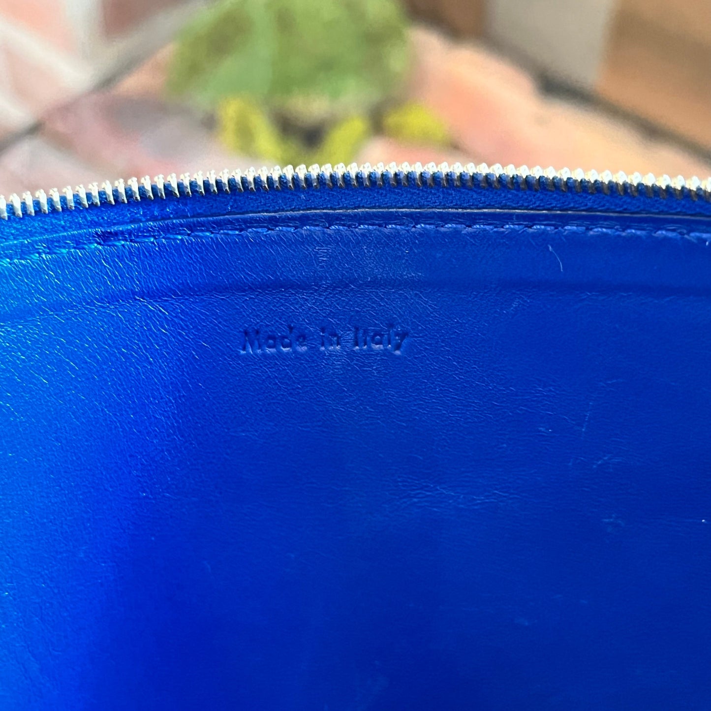 CELINE Solo Lambskin Clutch
