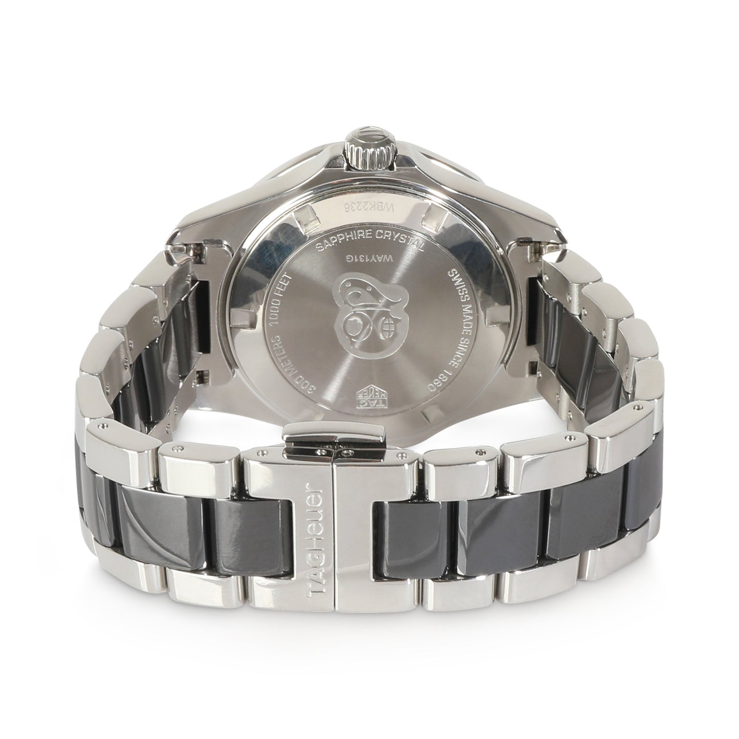TAG HEUER Aquaracer WAY131G.BA0913 Unisex Watch in Stainless Steel/Ceramic